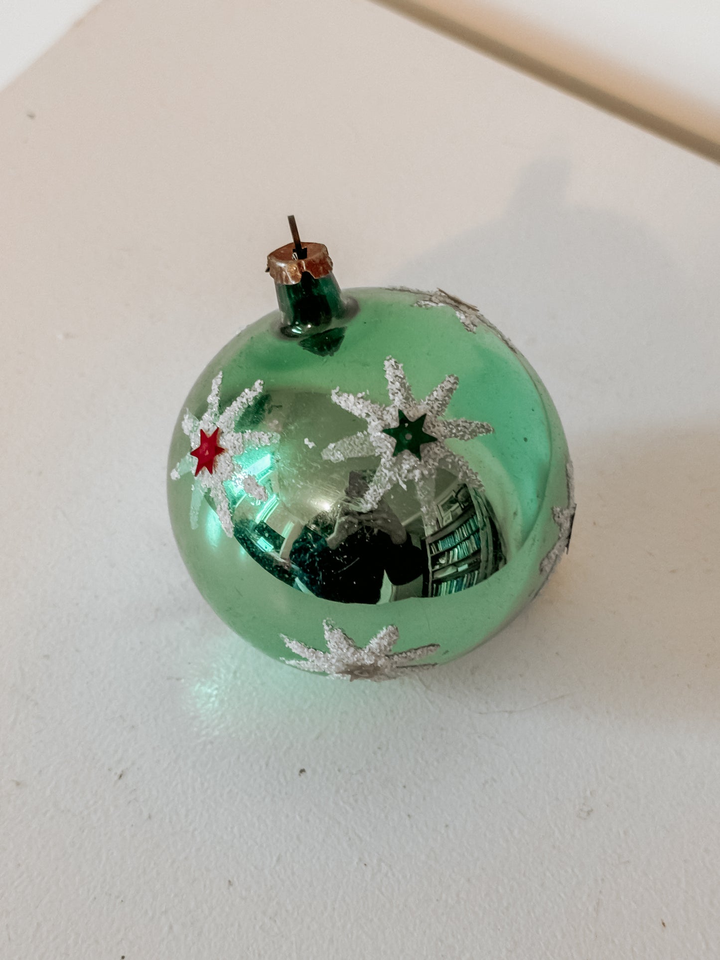 Matte pink Christmas bauble