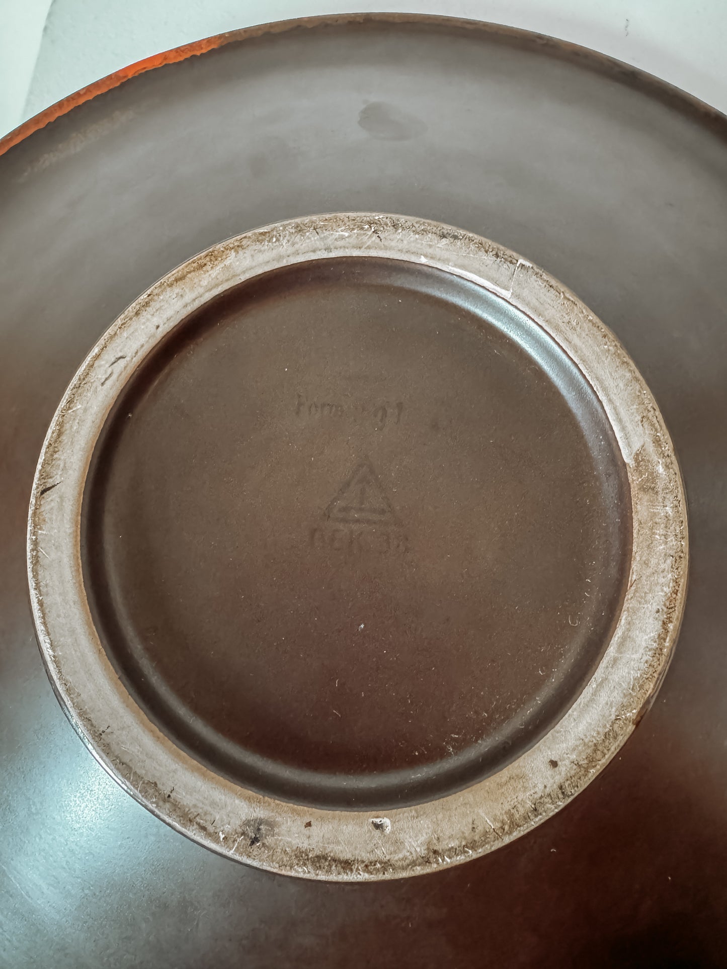 Aardewerken Art Deco schaal