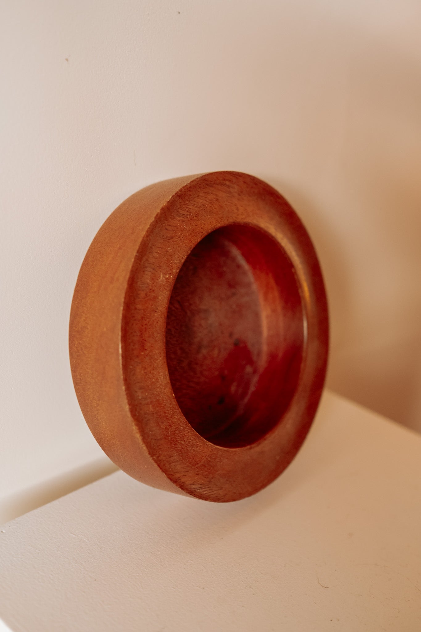 Massief houten catchall schaaltje