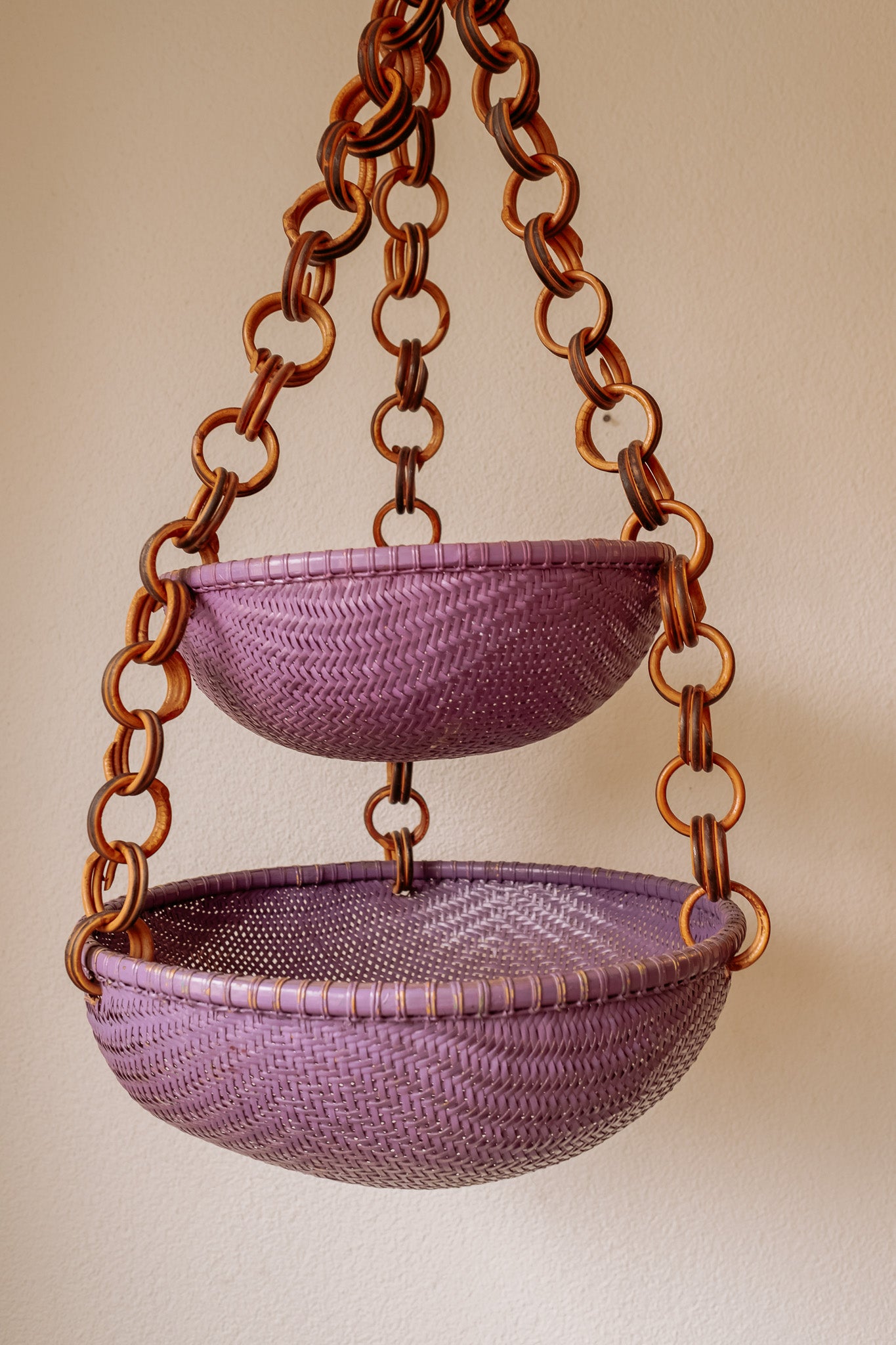 Copper magazine rack