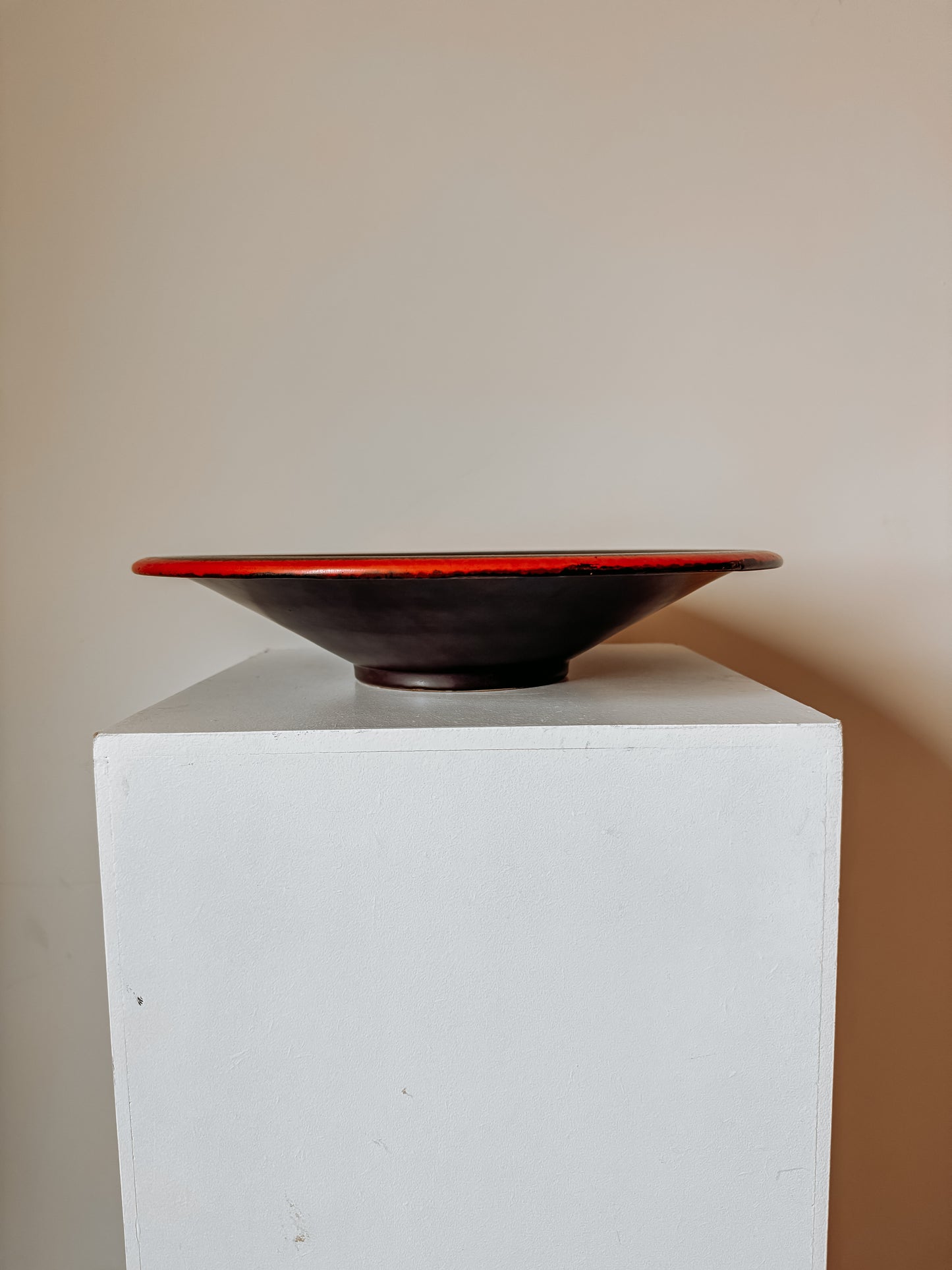 Aardewerken Art Deco schaal