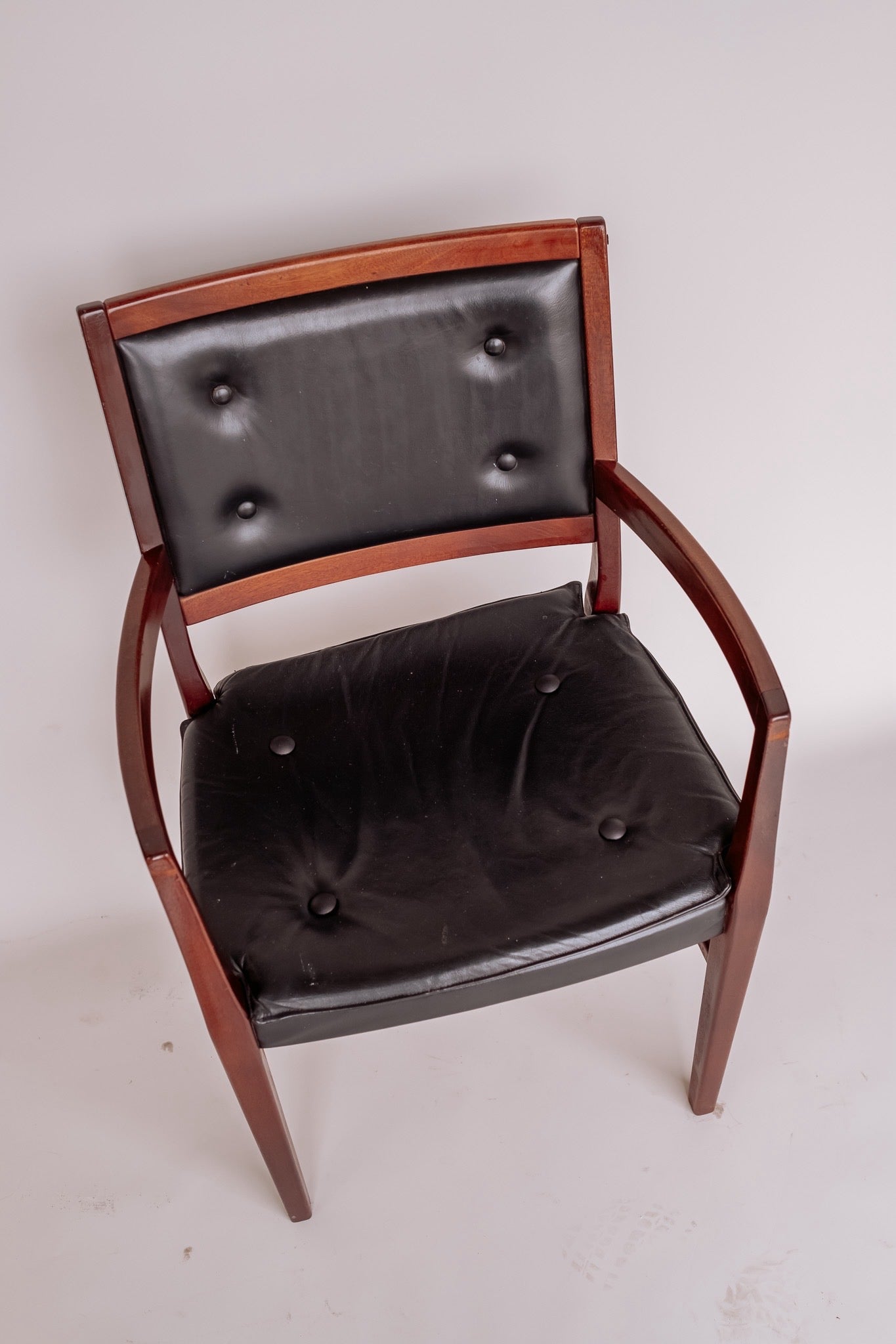 Teak office chair from Svegards Markaryd