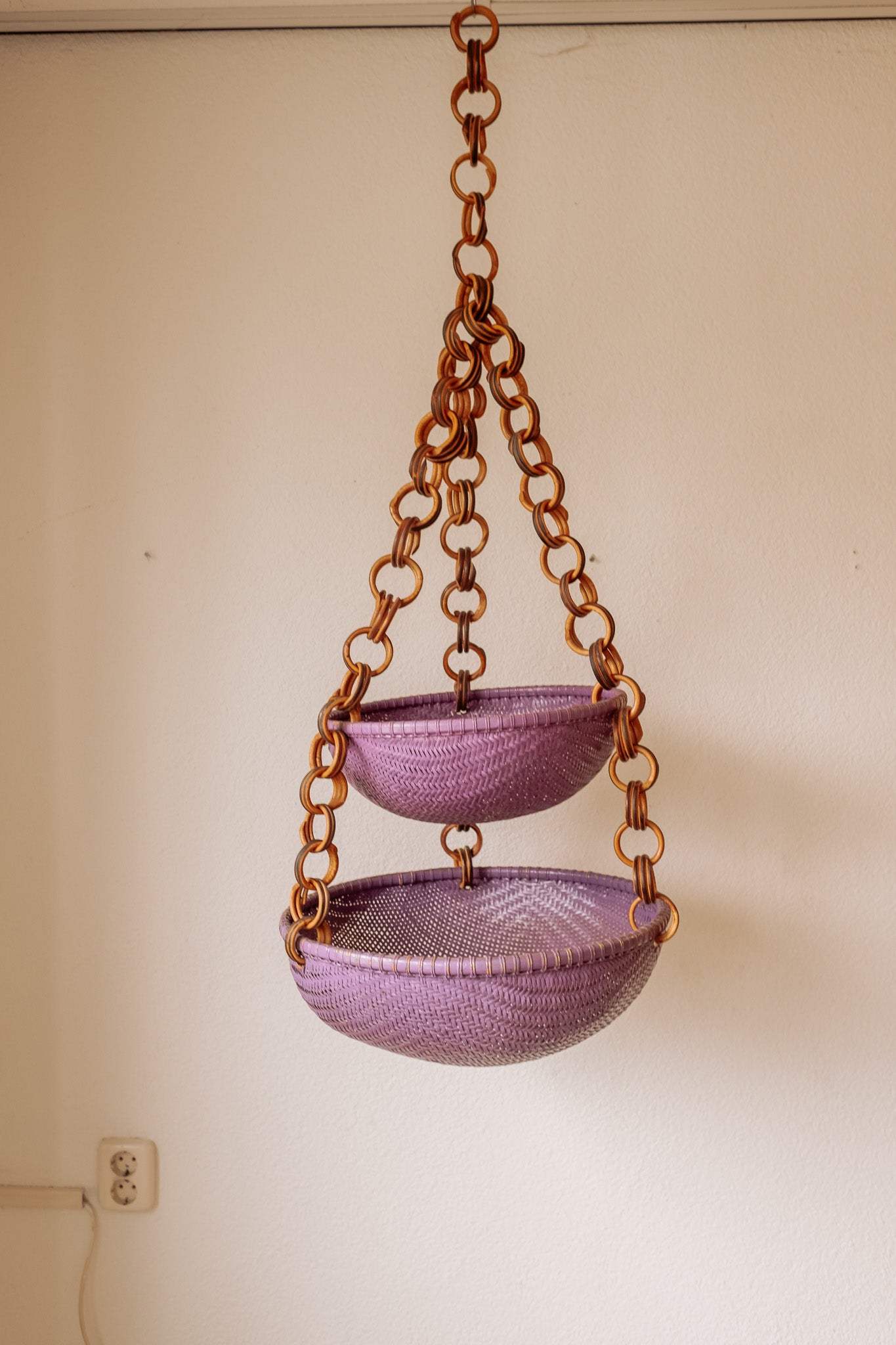 Copper magazine rack