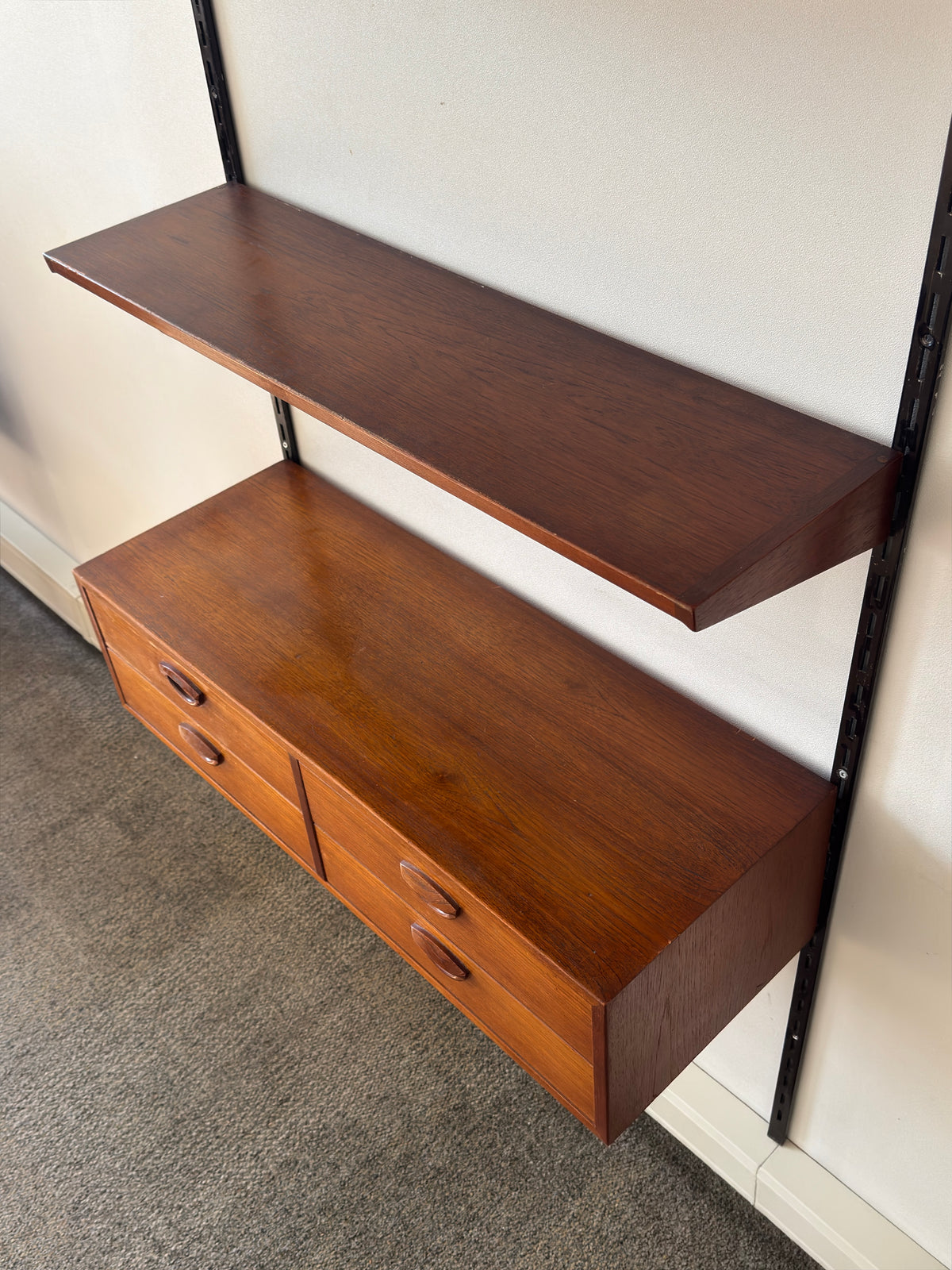 Vintage Deens wandsysteem van Kai Kristiansen voor FM Furniture