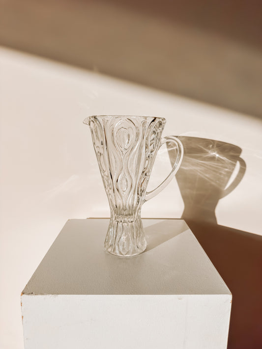 Vintage glazen karaf uit Italië