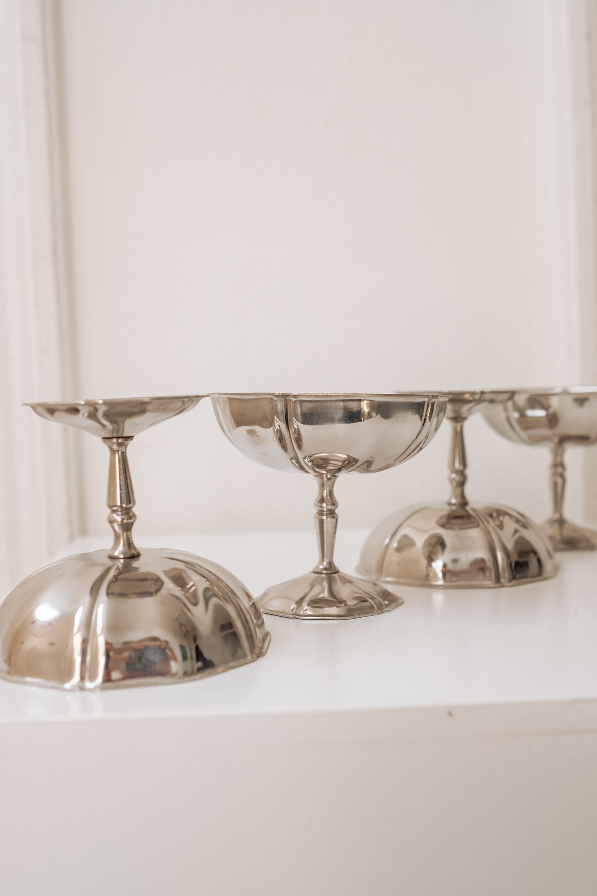 Stainless steel ice cream or dessert cup from Jean Couzon