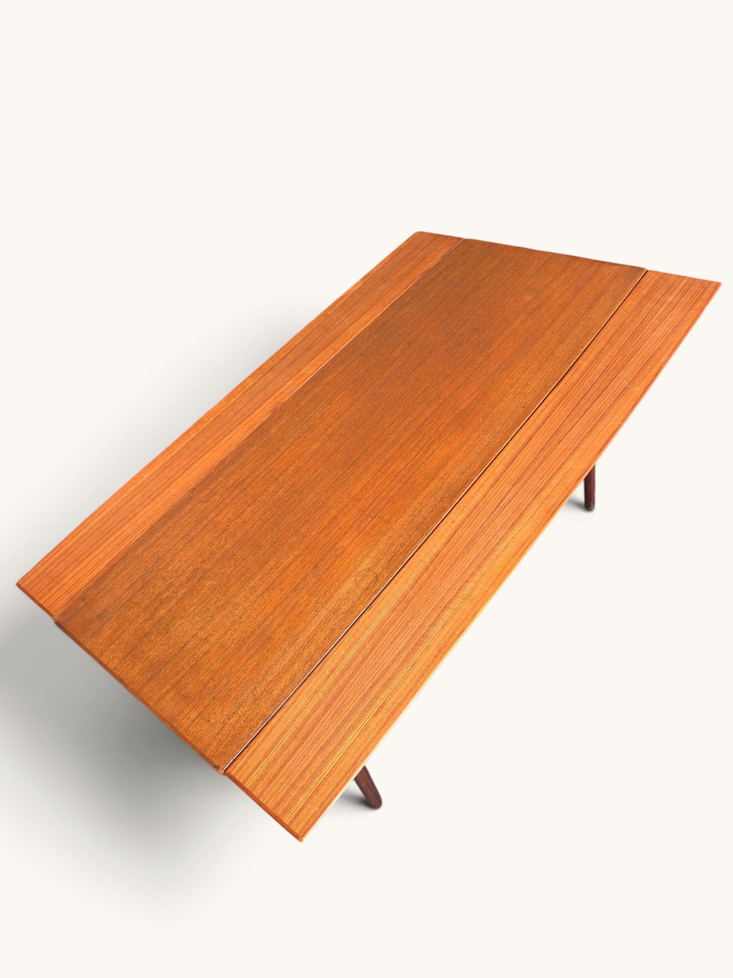 Mid-Century vintage salontafel en eettafel in 1, Grete Jalk voor Glostrup