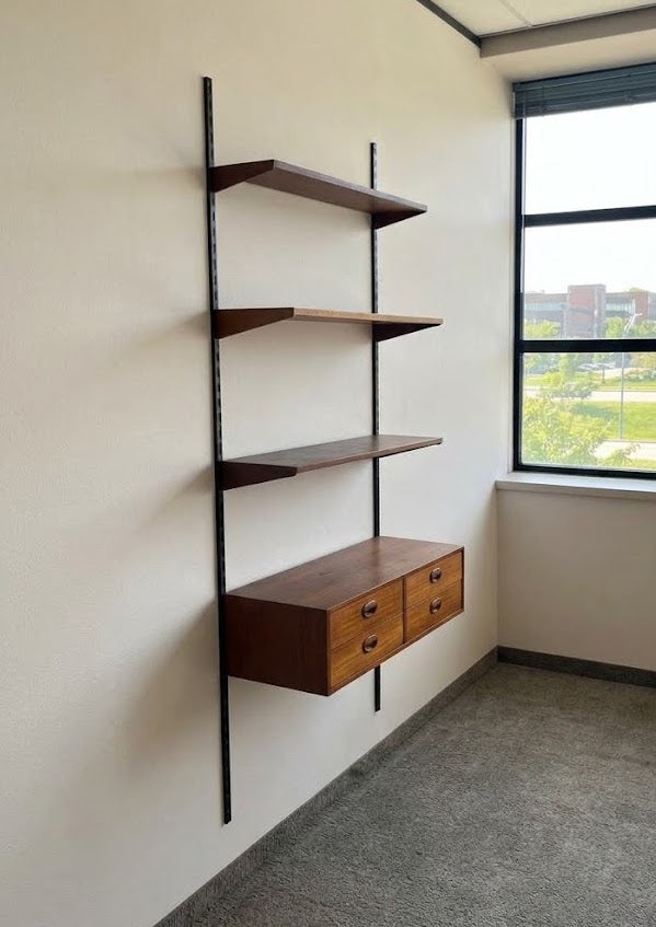 Vintage Deens wandsysteem van Kai Kristiansen voor FM Furniture