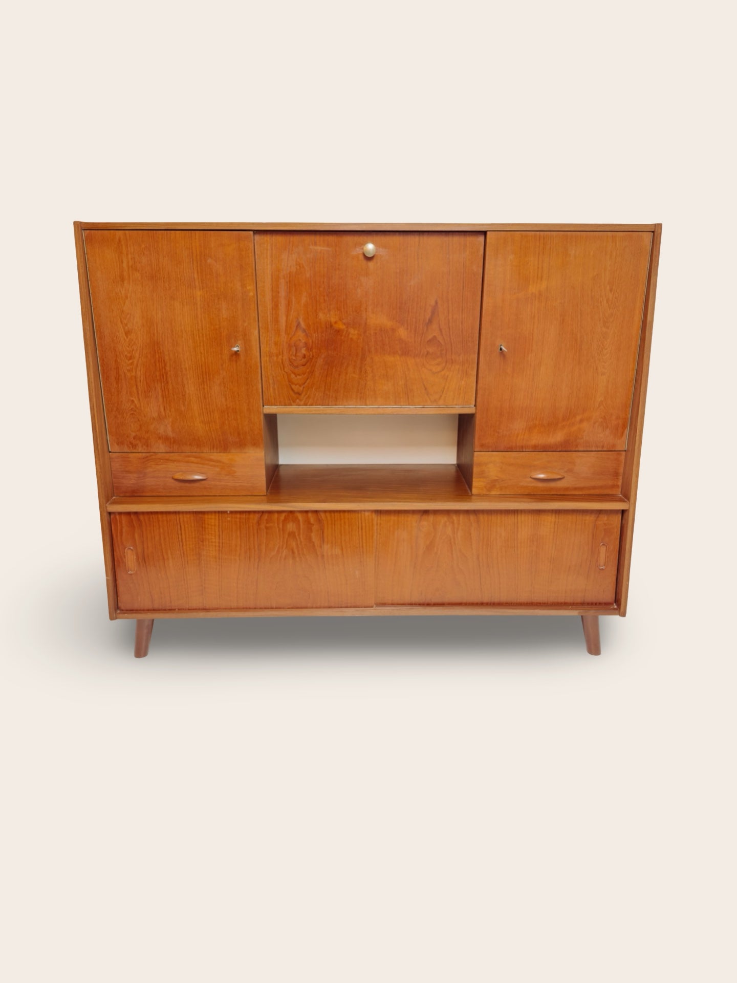 Mid Century highboard dressoir, jaren 60