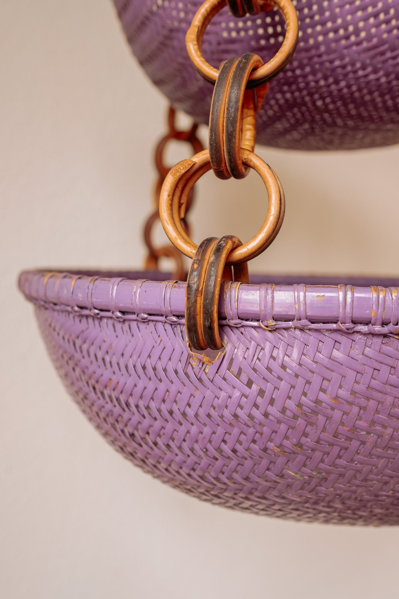 Copper magazine rack