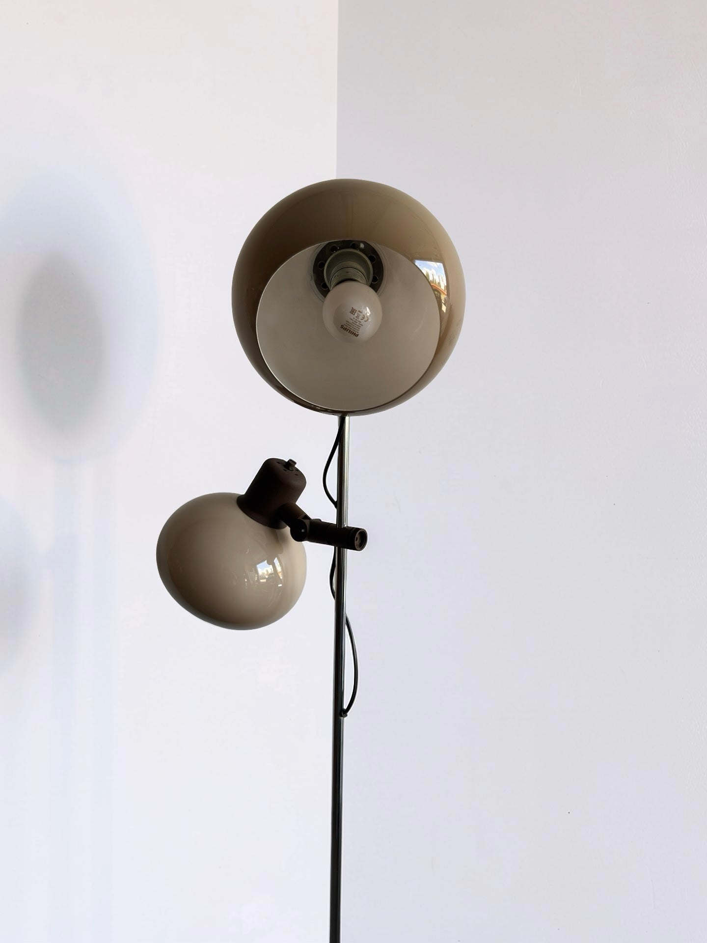 Vintage Space Age vloerlamp van Dijkstra, jaren 70
