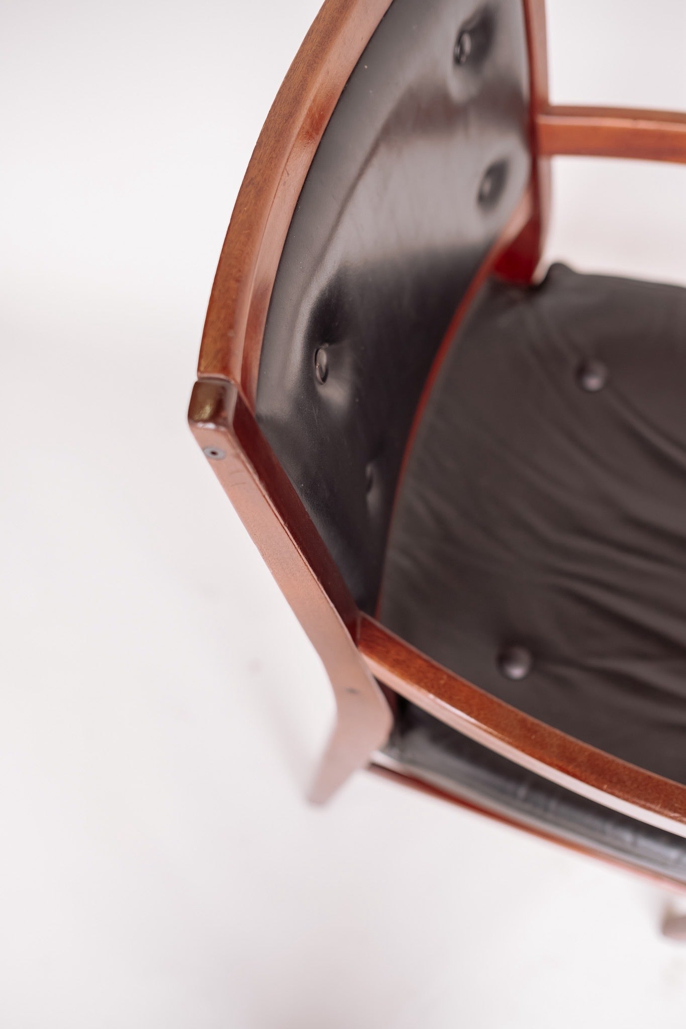 Teak office chair from Svegards Markaryd