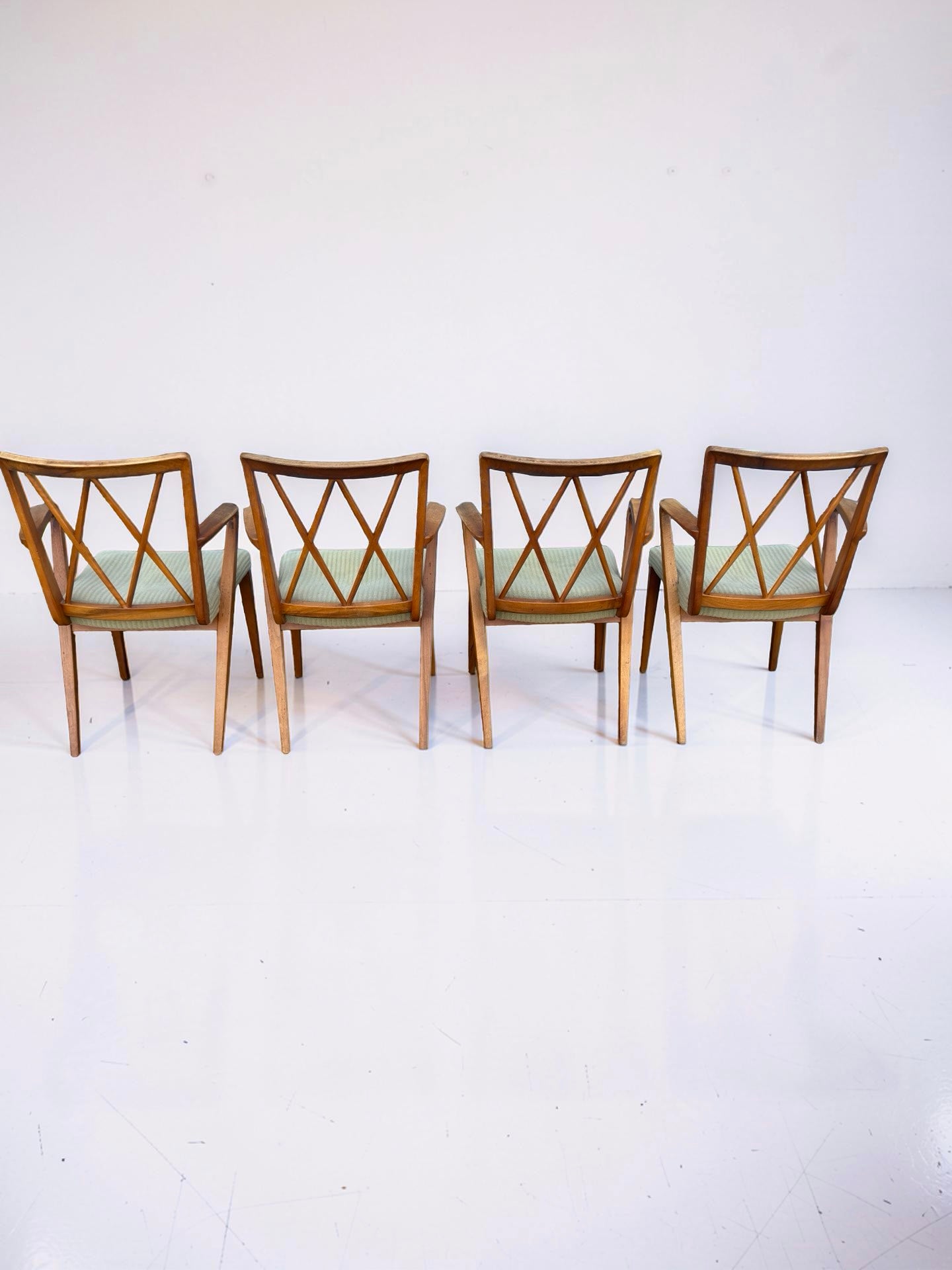 4x A.A. Patijn voor Zijlstra eetkamerstoelen