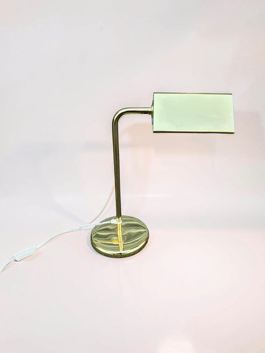 Messing tafellamp / bureaulamp