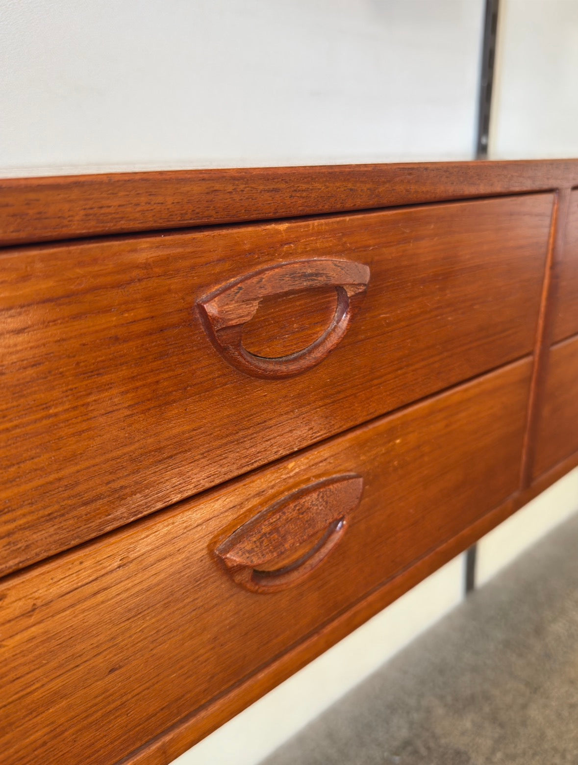 Vintage Deens wandsysteem van Kai Kristiansen voor FM Furniture