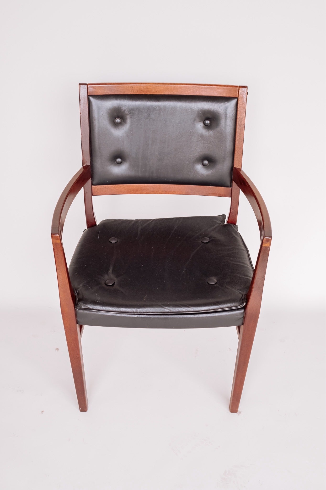 Teak office chair from Svegards Markaryd