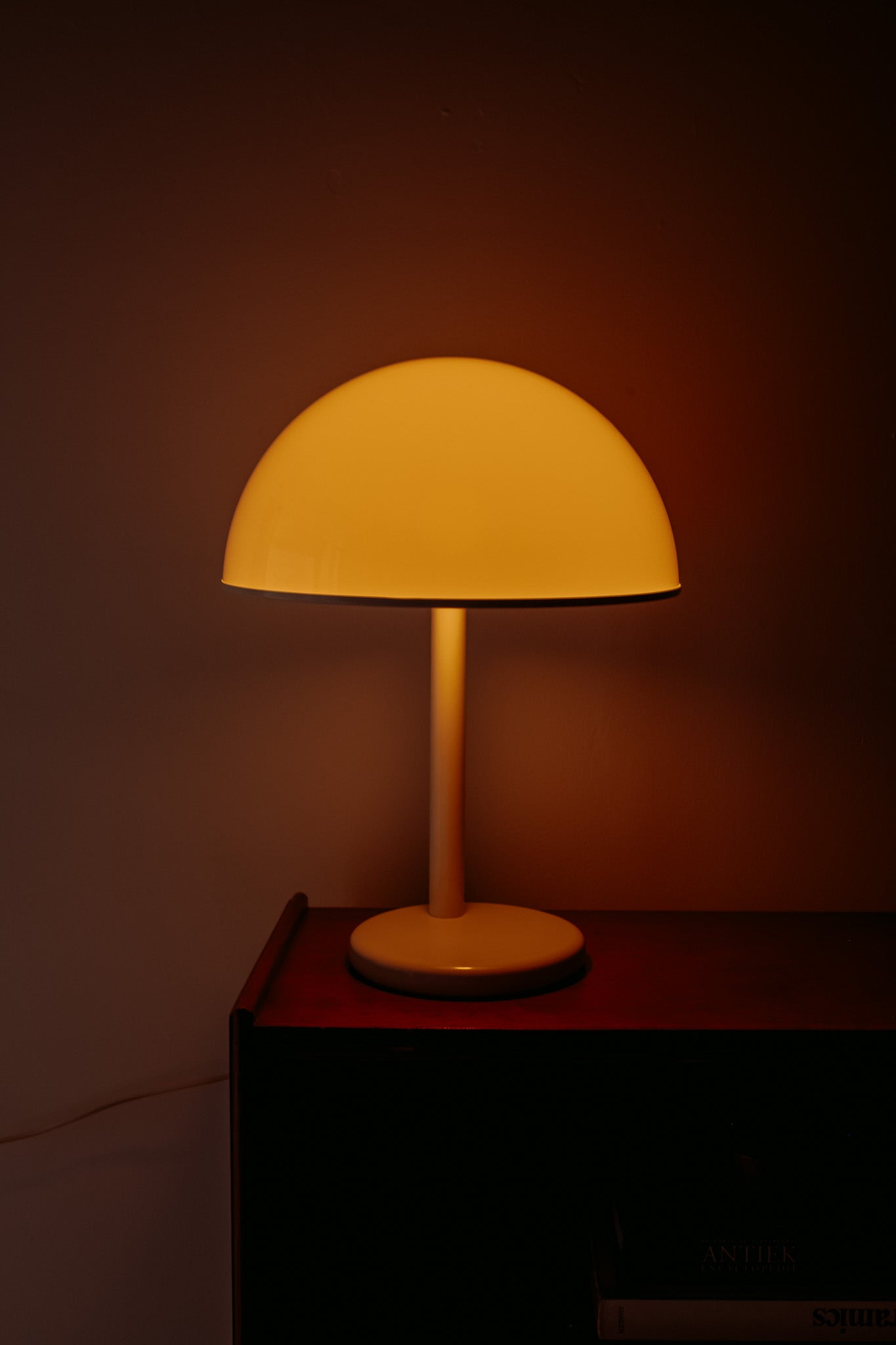 Witte Dijkstra mushroom lamp