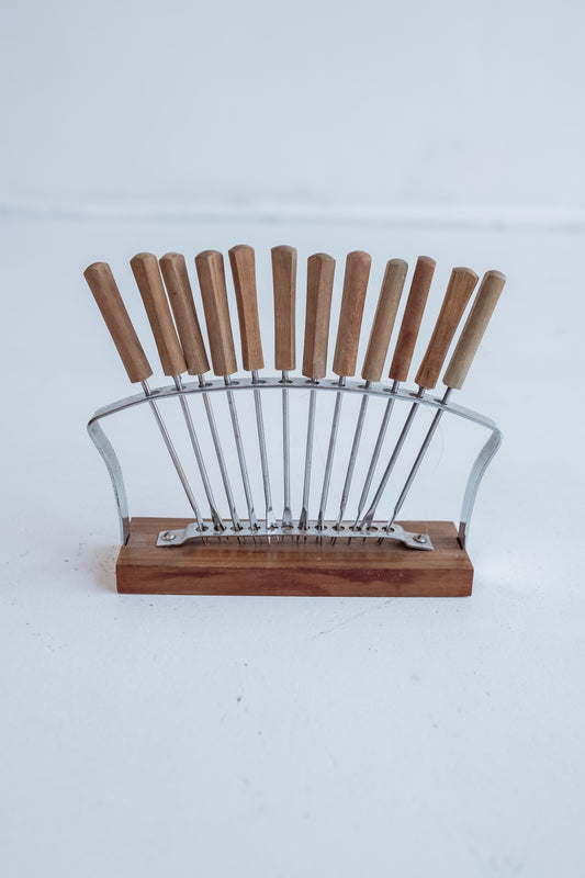 Vintage cocktailprikkers set