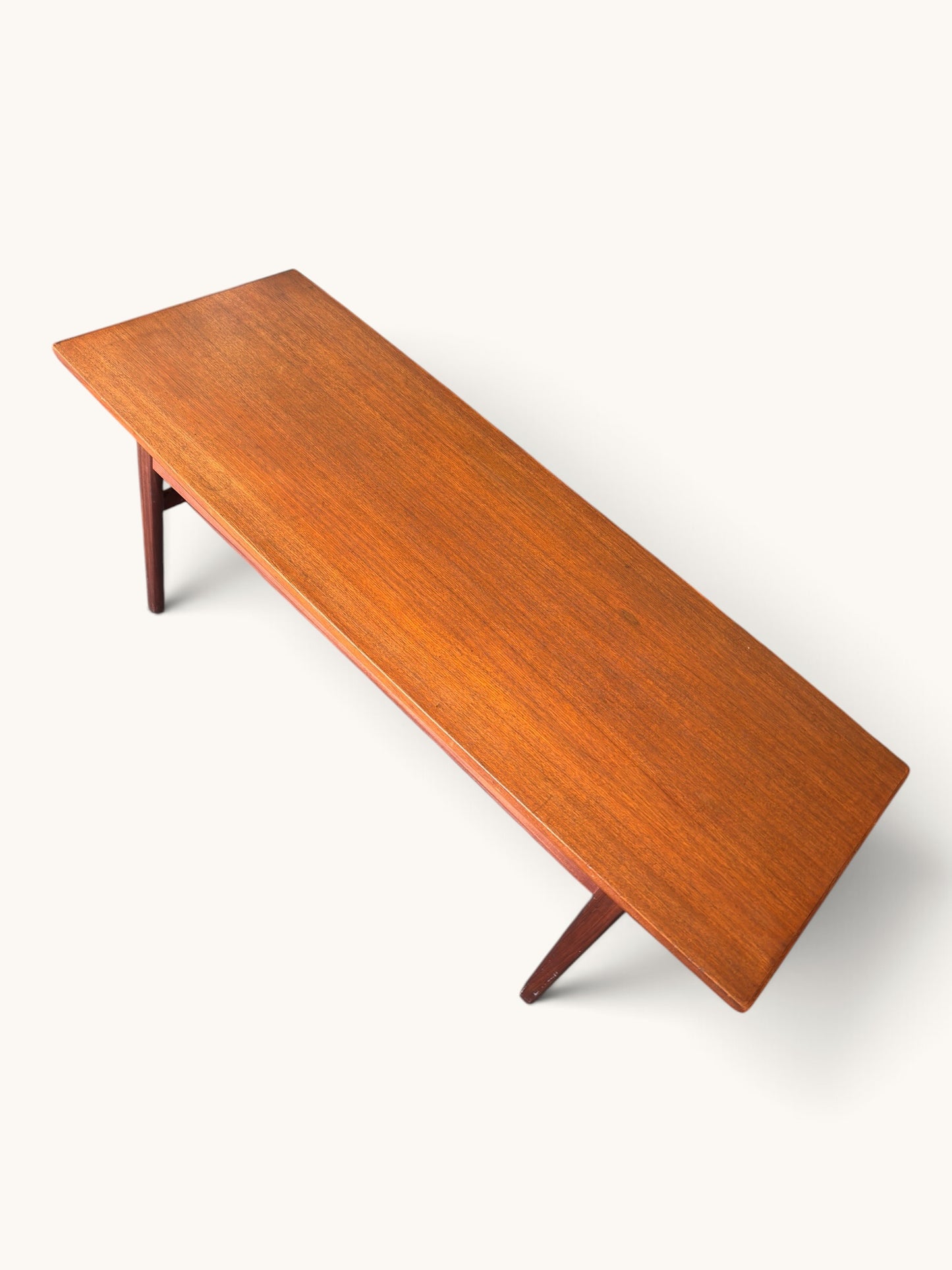 Mid-Century vintage salontafel en eettafel in 1, Grete Jalk voor Glostrup