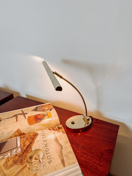 Messing swing leeslampje of pianolampje