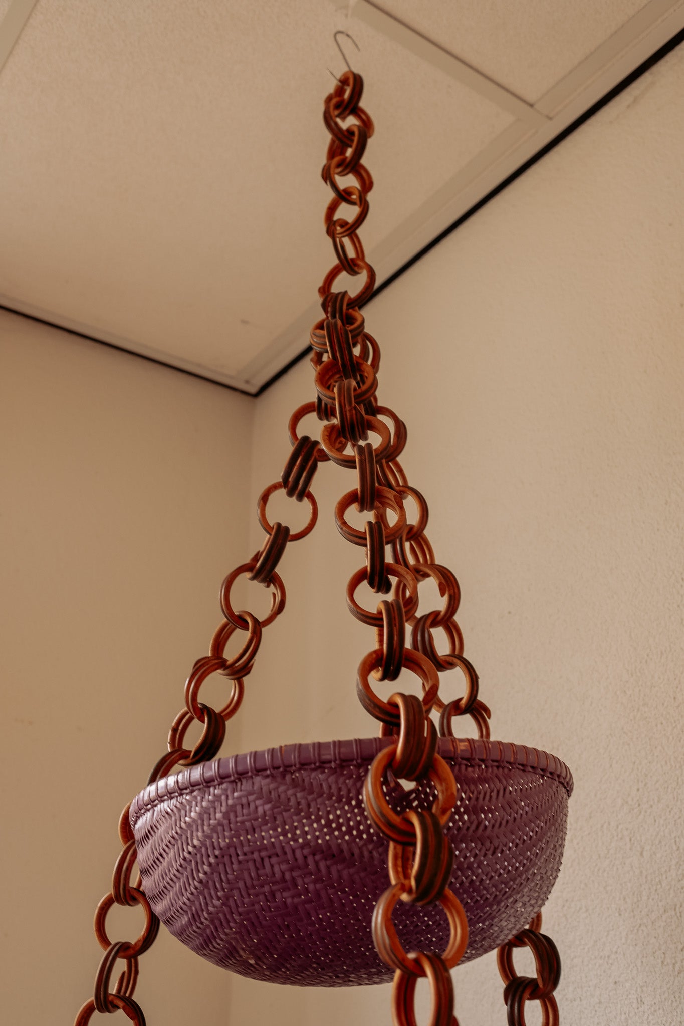 Copper magazine rack