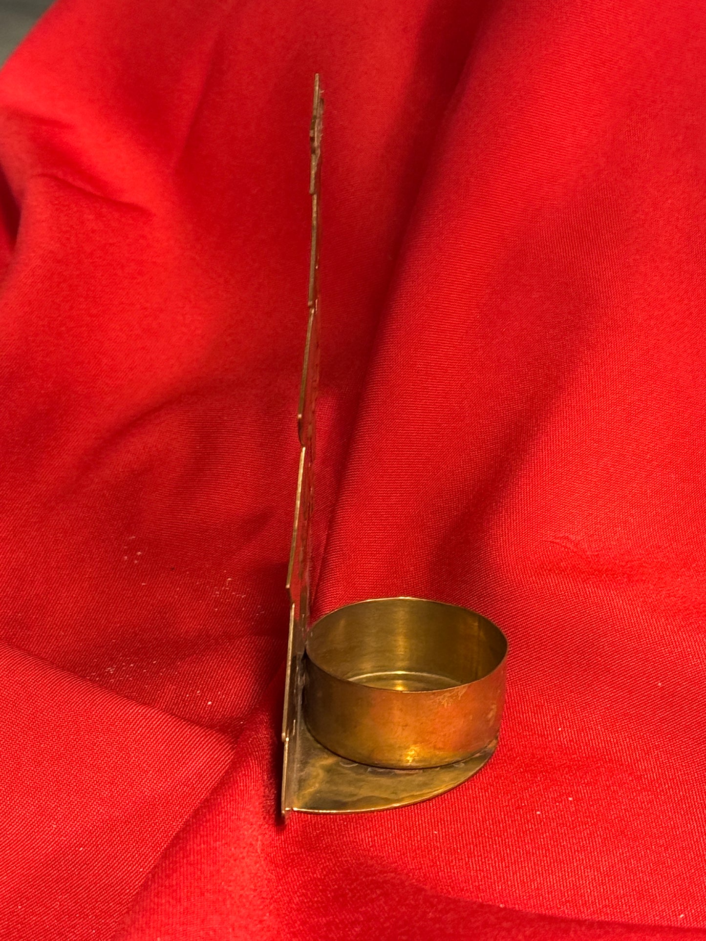 Messing theelicht kandelaar kerstboom