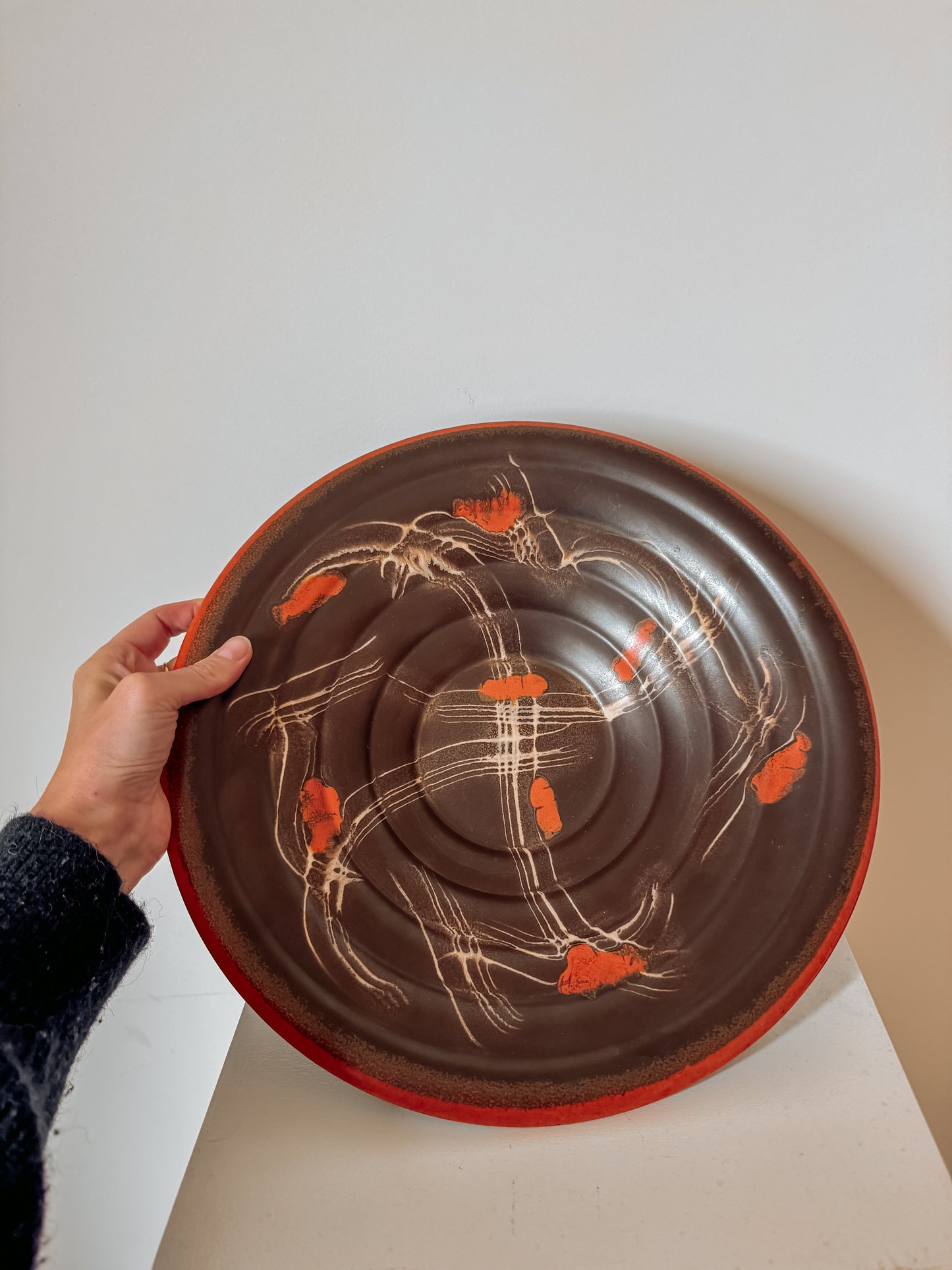 Aardewerken Art Deco schaal