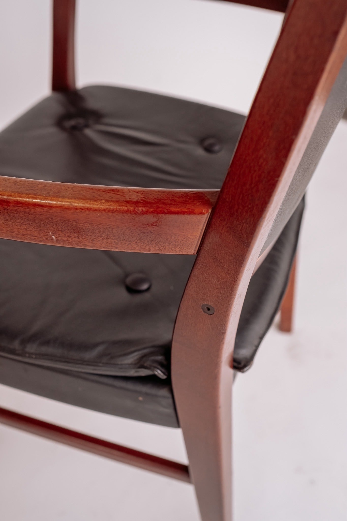 Teak office chair from Svegards Markaryd