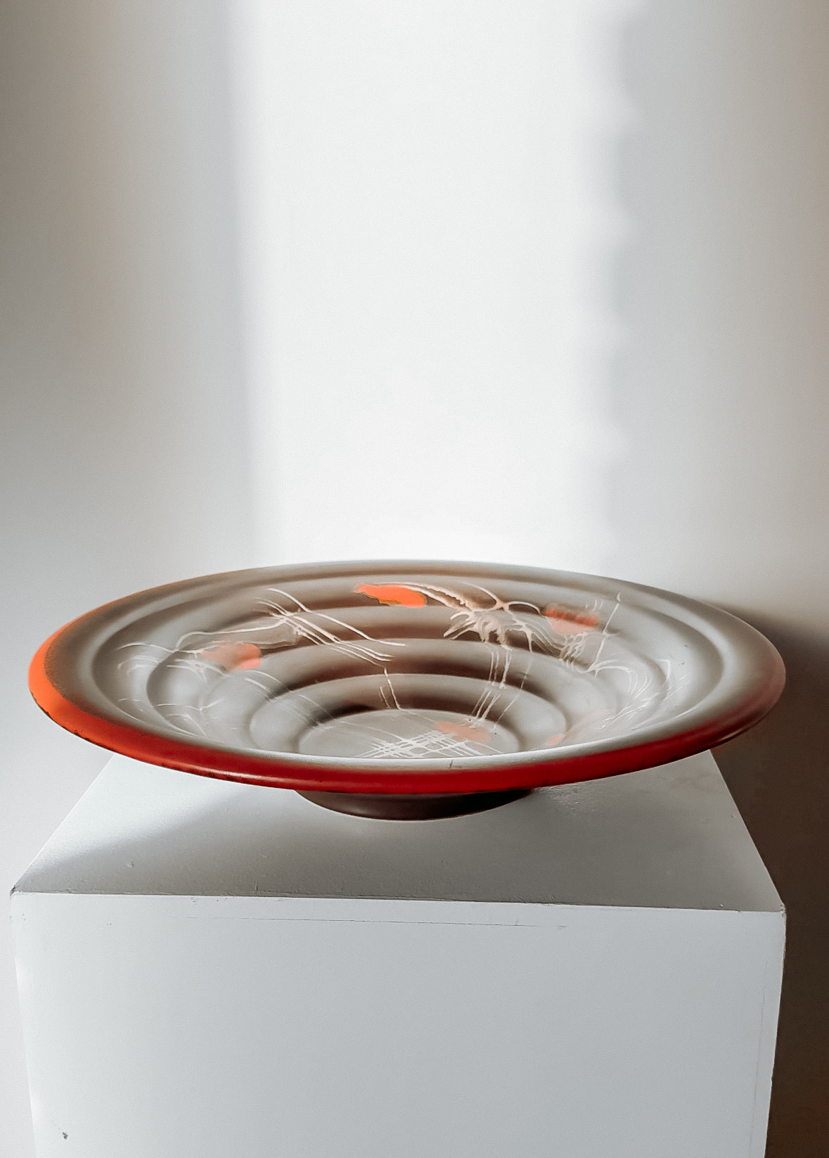 Aardewerken Art Deco schaal