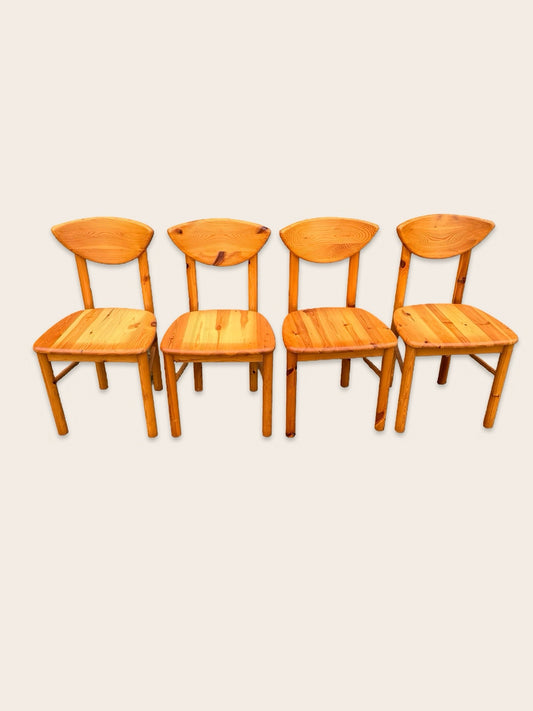 Set van 4 Rainer Daumiller eetkamerstoelen