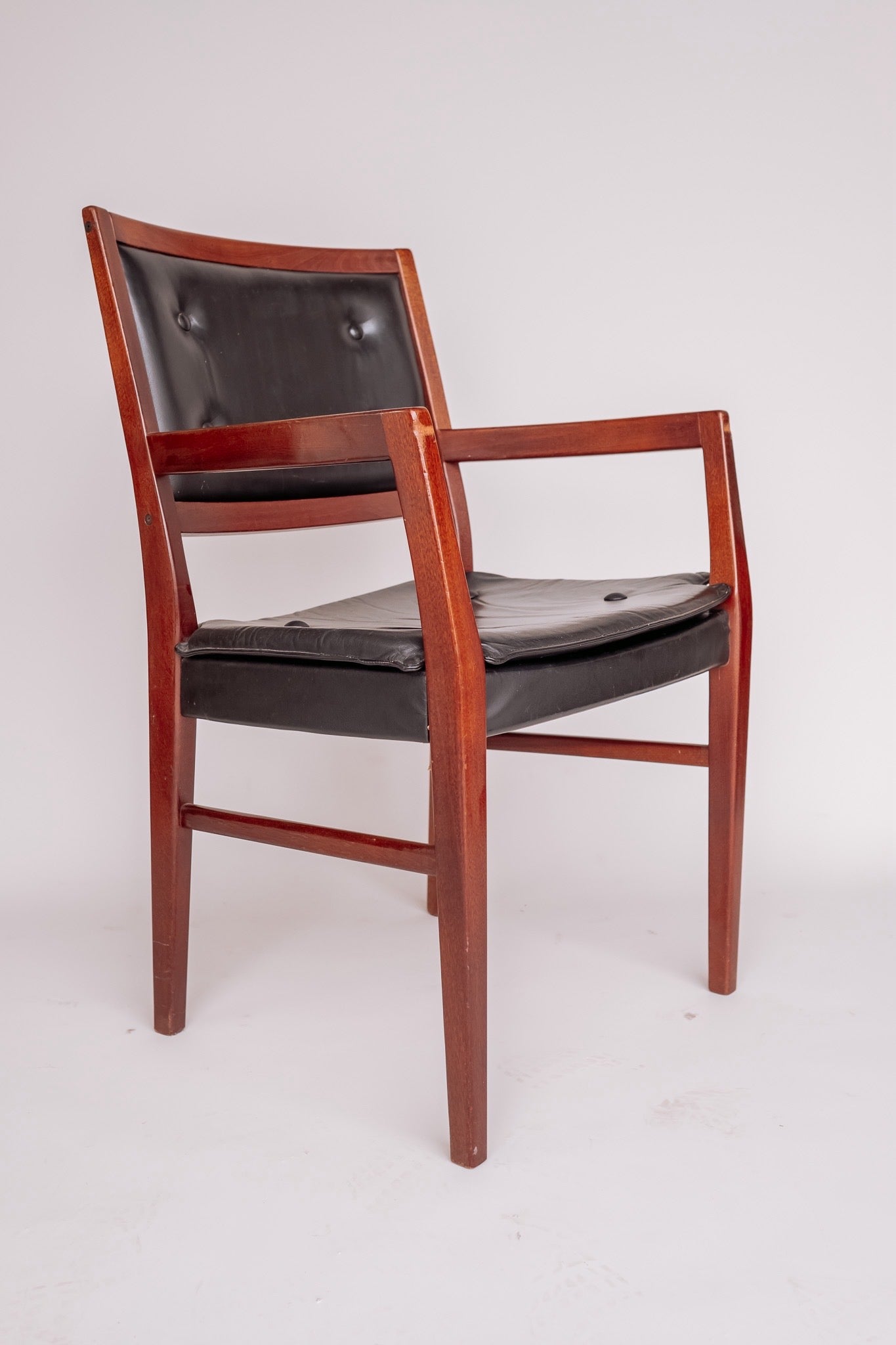 Teak office chair from Svegards Markaryd
