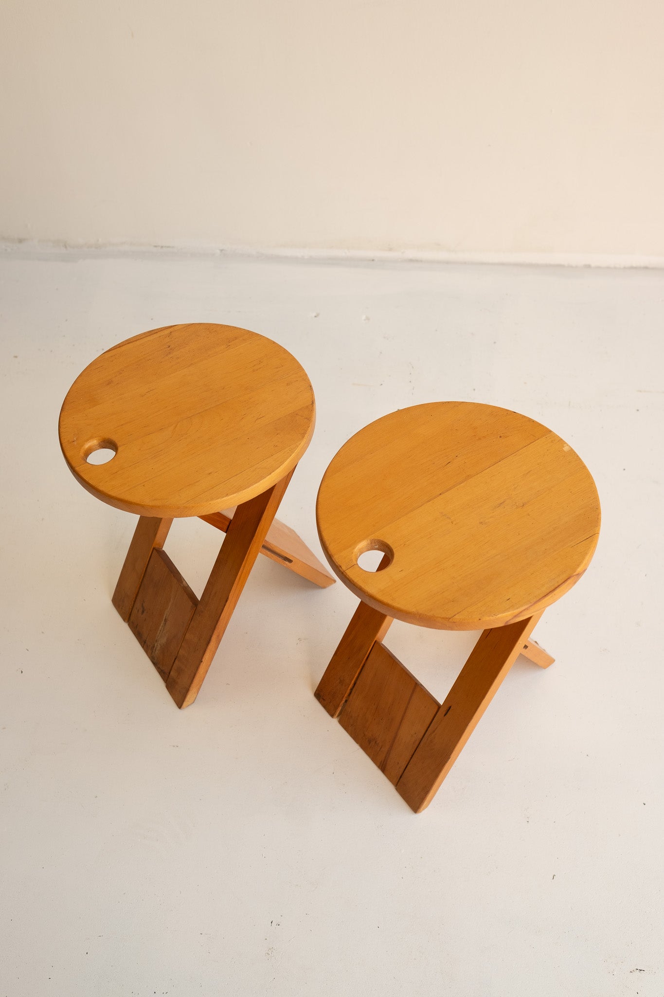 Set of 2 Suzy stools by Adrian Reed for Princess