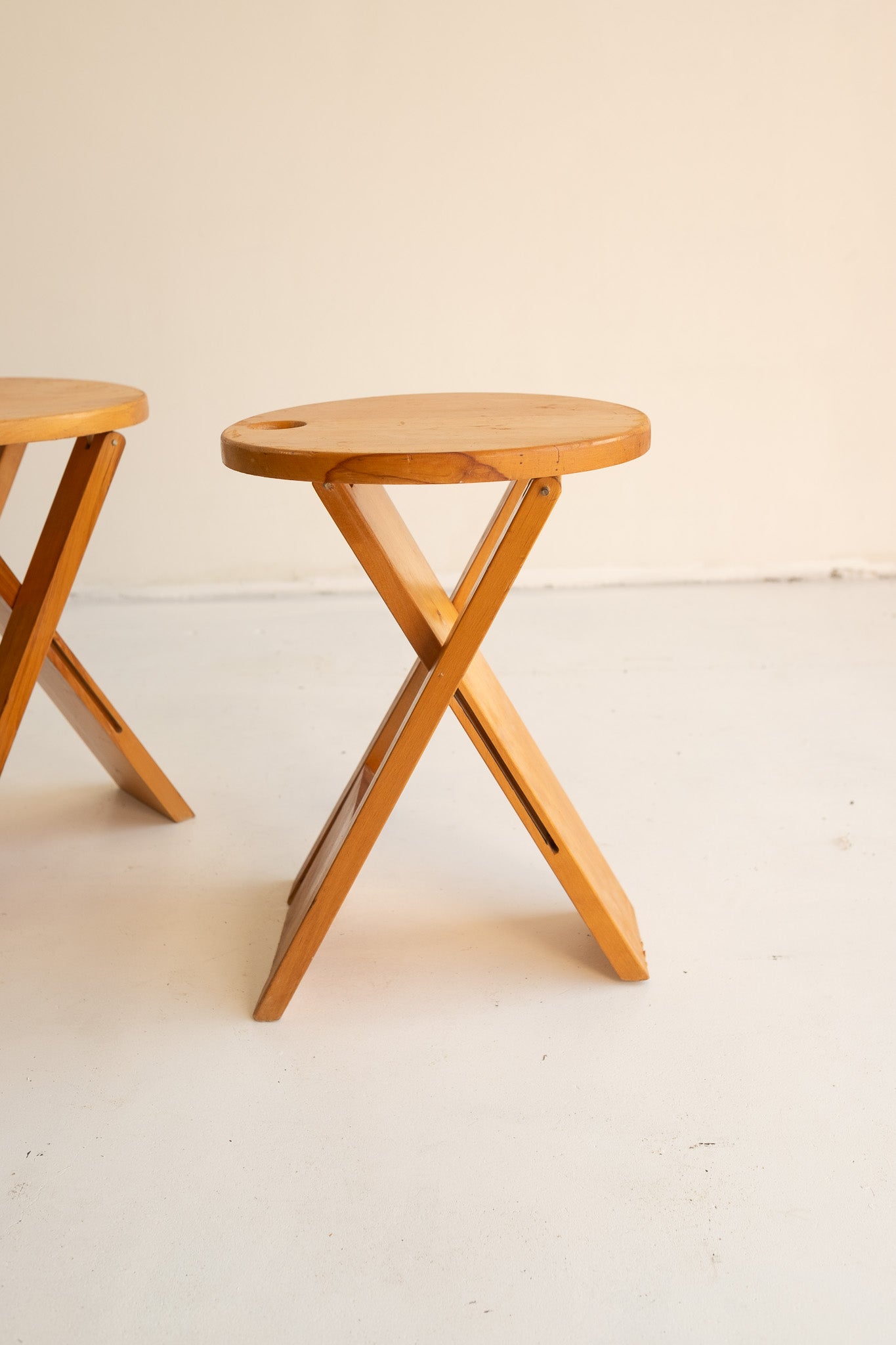 Set of 2 Suzy stools by Adrian Reed for Princess