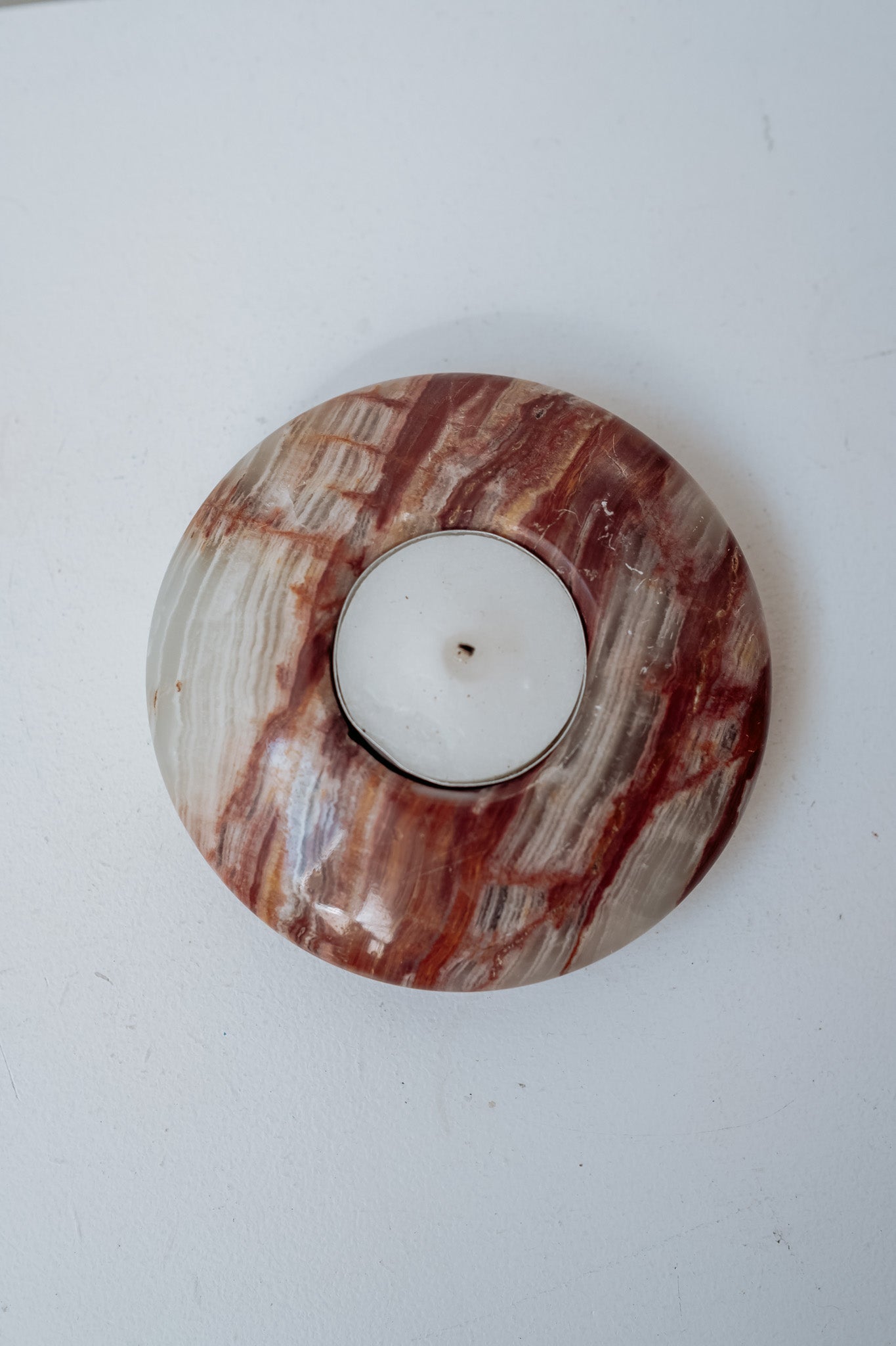 Onyx/marble candlestick