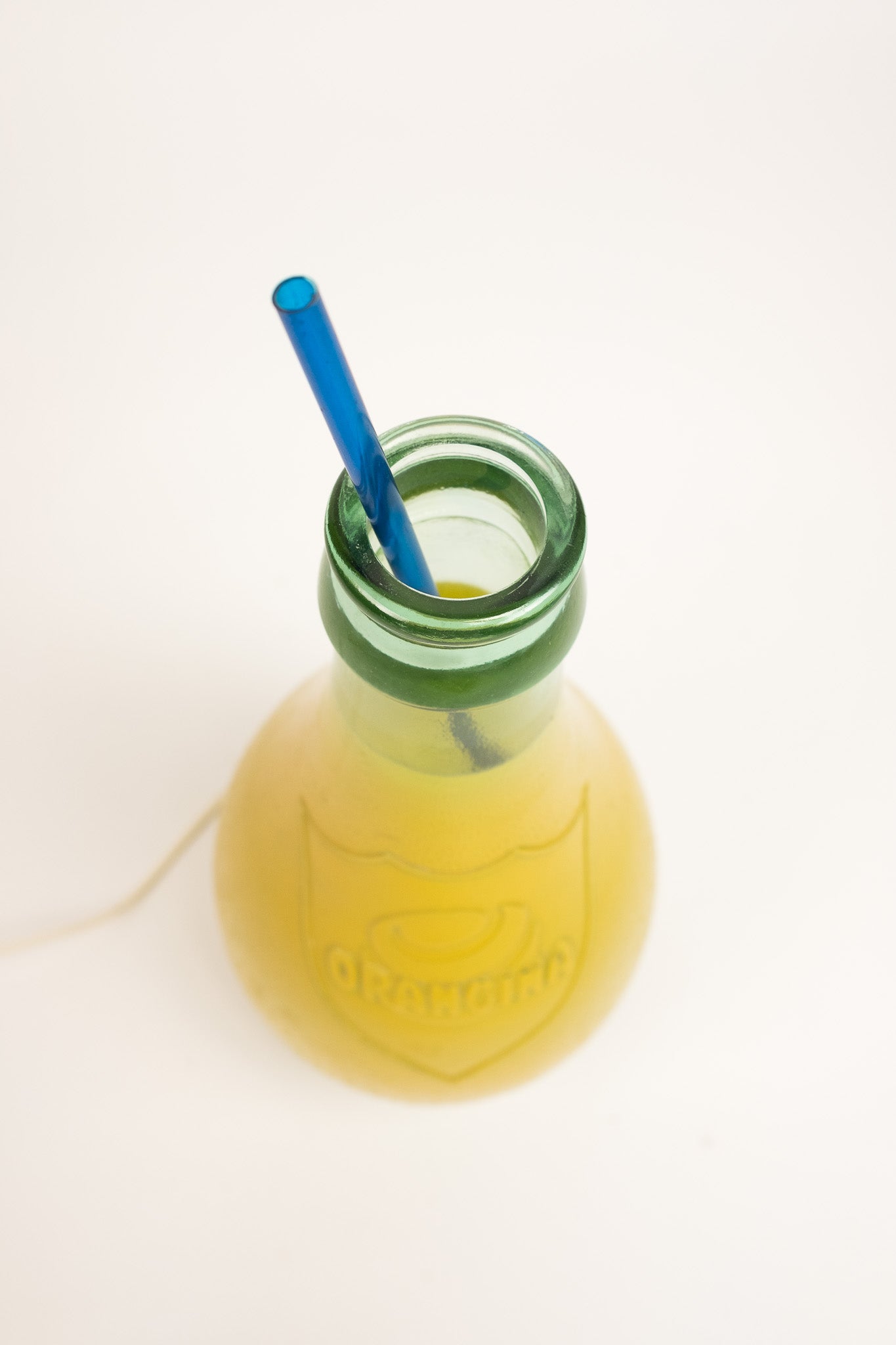 Vintage Orangina bottle lamp - 70s