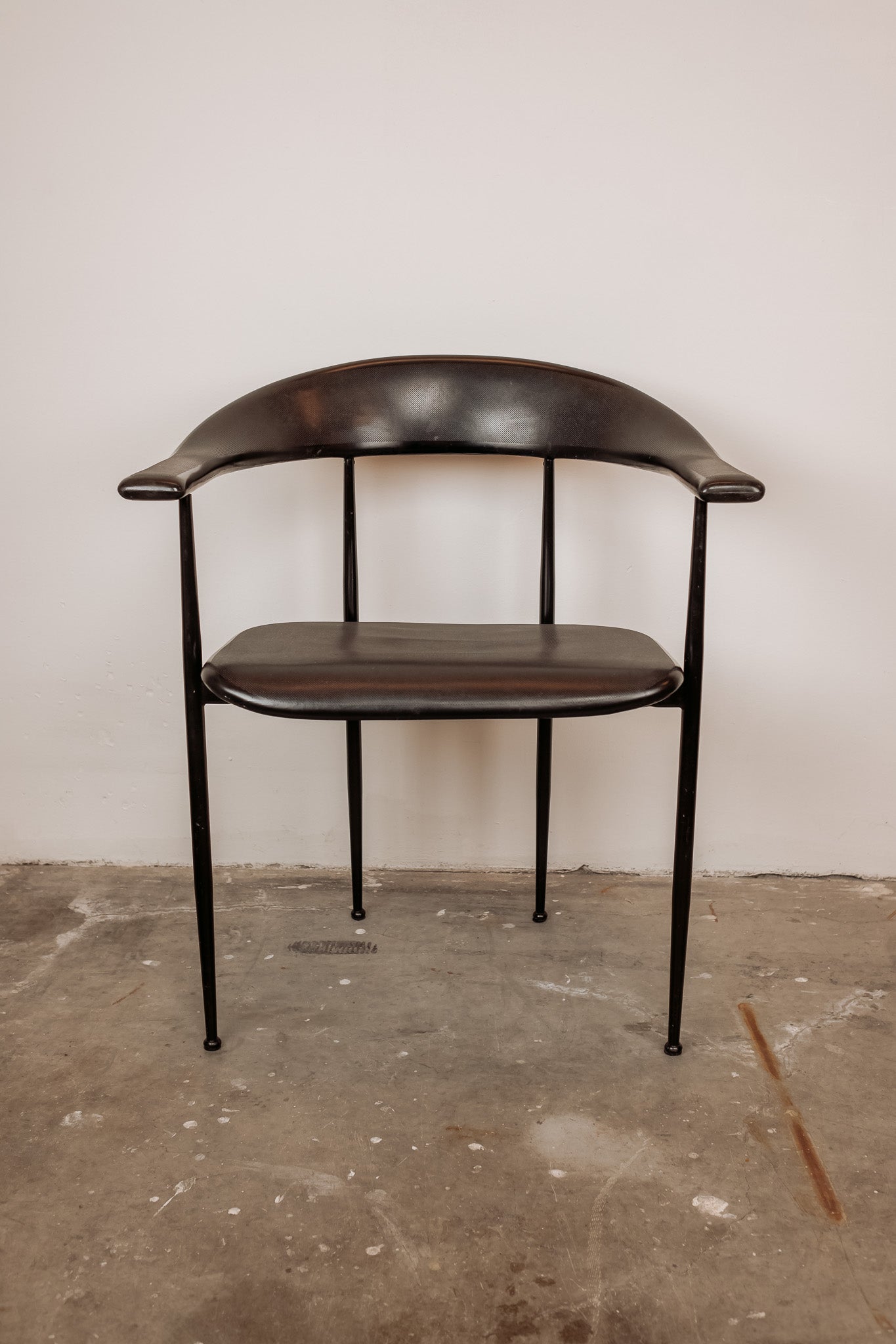 Set van 6 P40 eetkamstoelen van Vegni & Gualtierotti voor Fasem, jaren 80