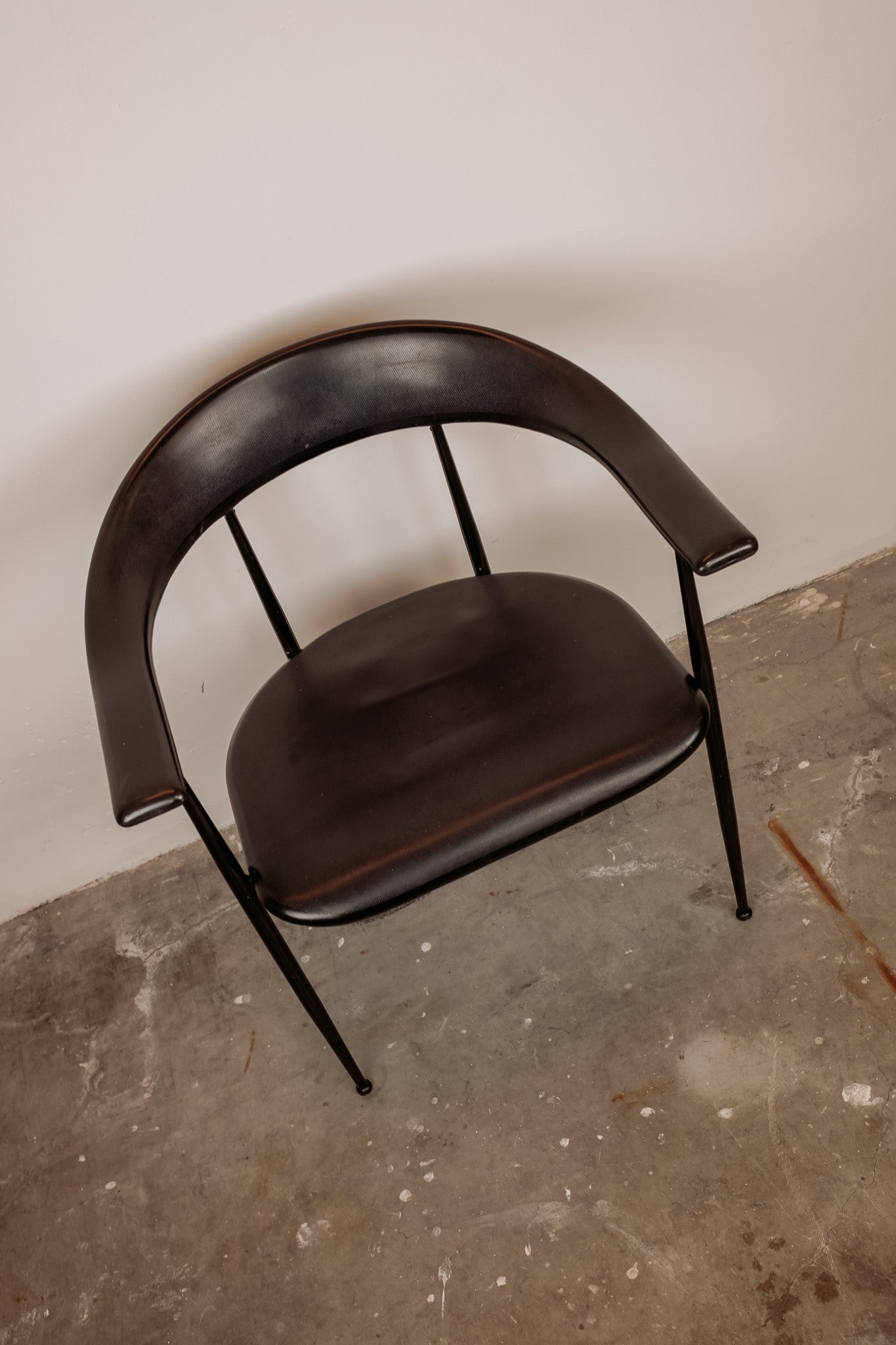 Set van 6 P40 eetkamstoelen van Vegni & Gualtierotti voor Fasem, jaren 80
