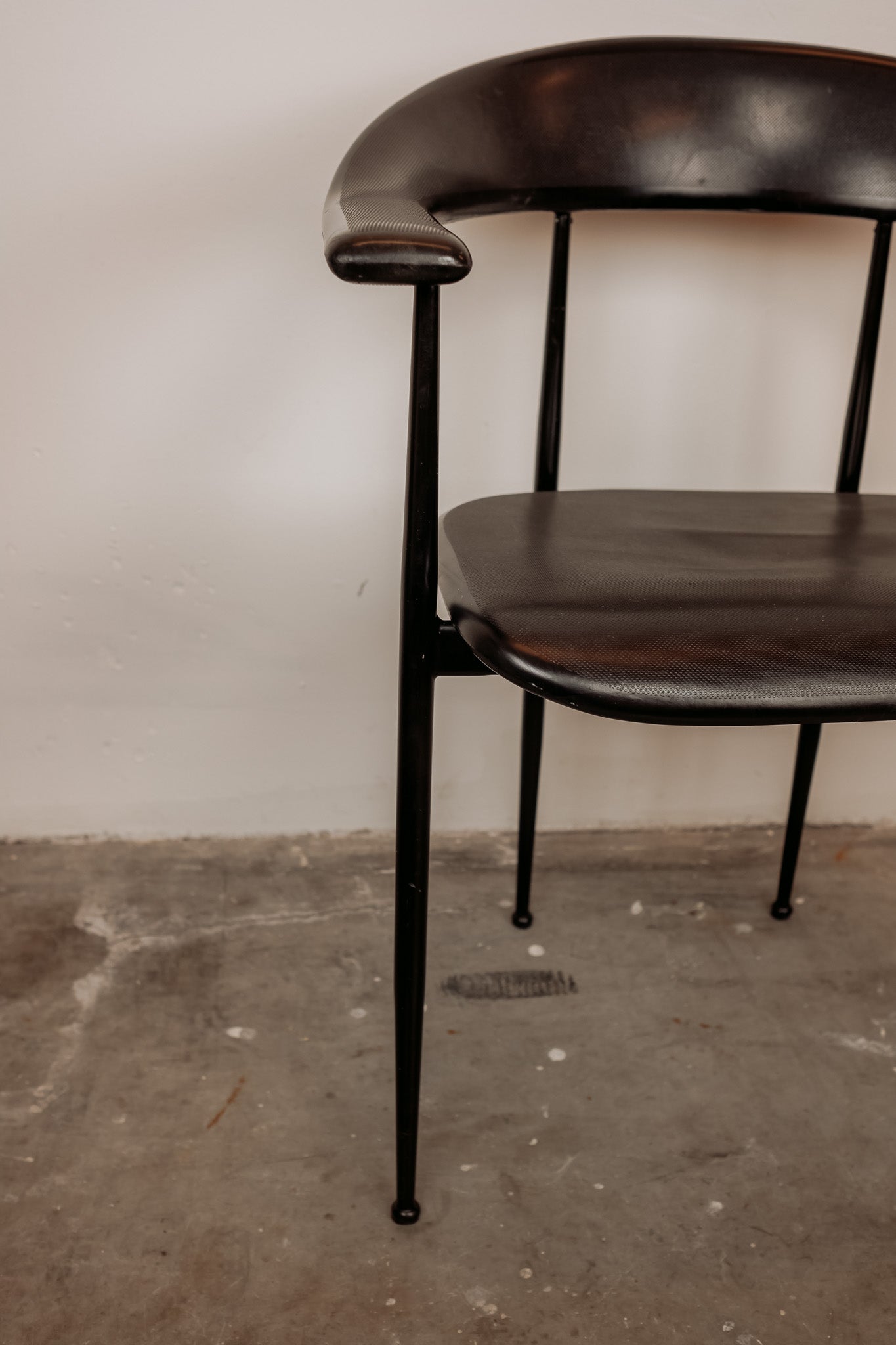 Set van 6 P40 eetkamstoelen van Vegni & Gualtierotti voor Fasem, jaren 80
