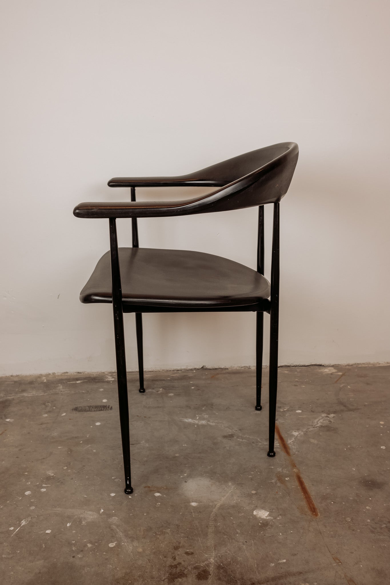 Set van 6 P40 eetkamstoelen van Vegni & Gualtierotti voor Fasem, jaren 80