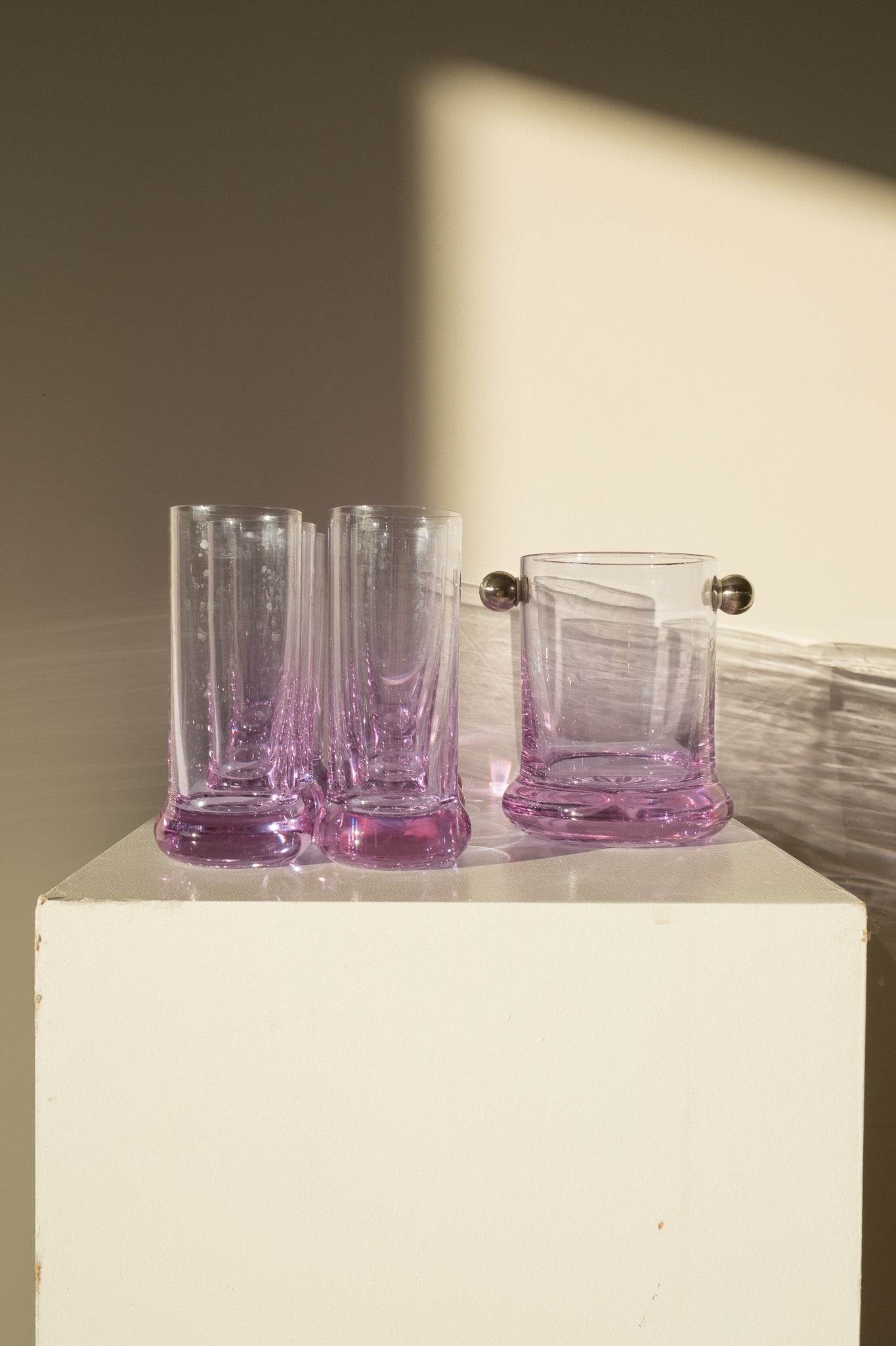 Italian lilac cocktail set