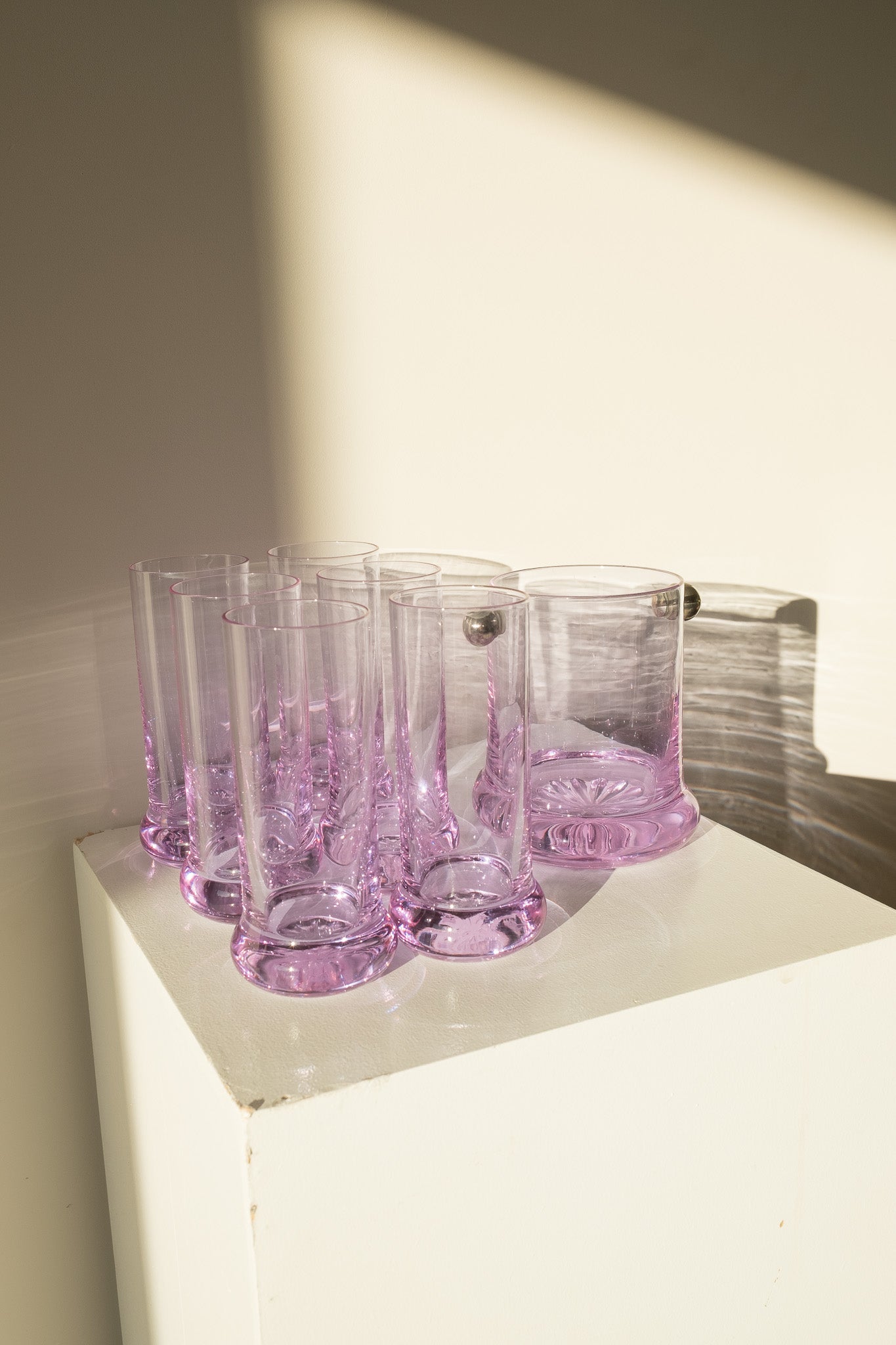 Italian lilac cocktail set