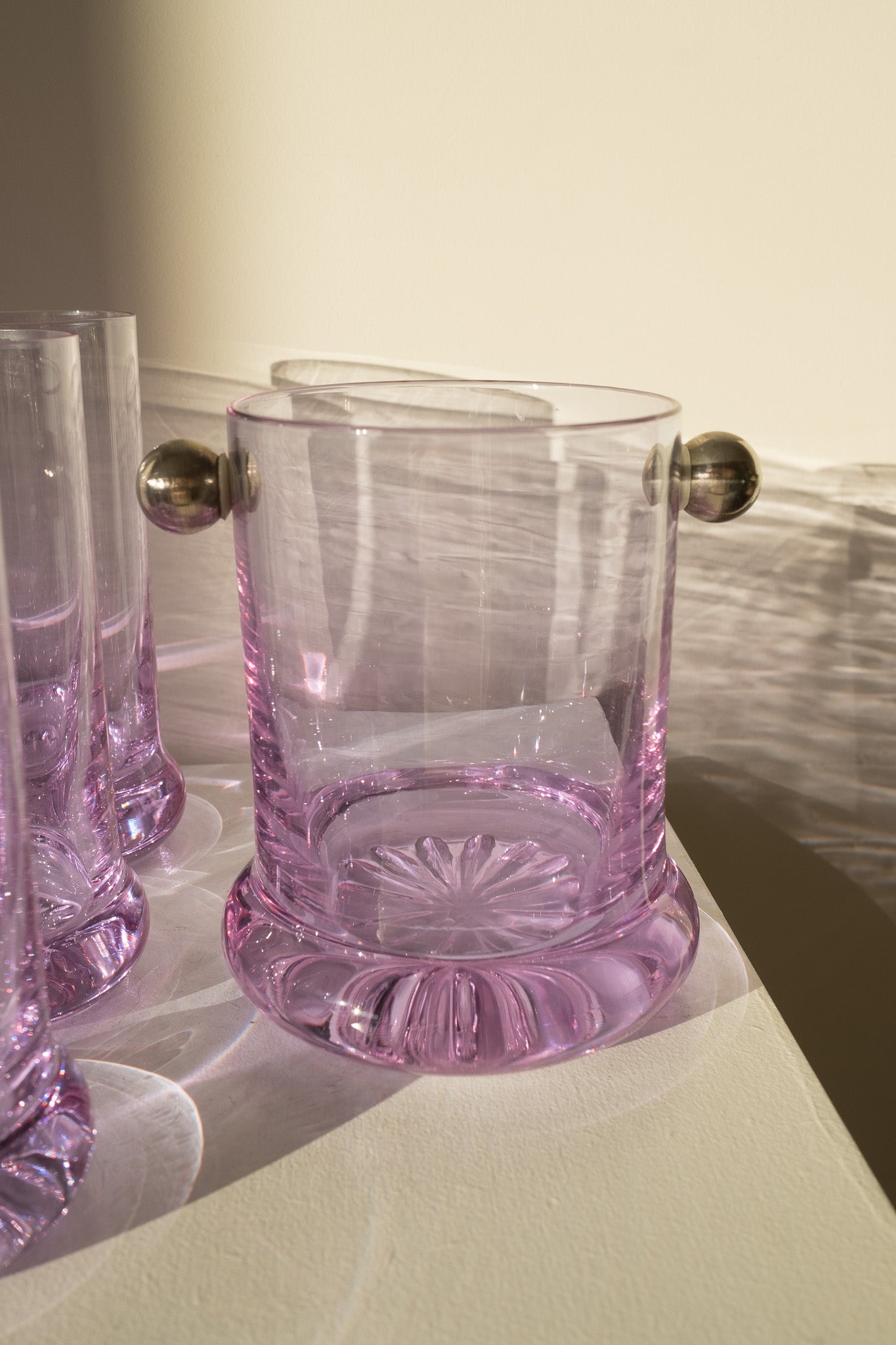 Italian lilac cocktail set