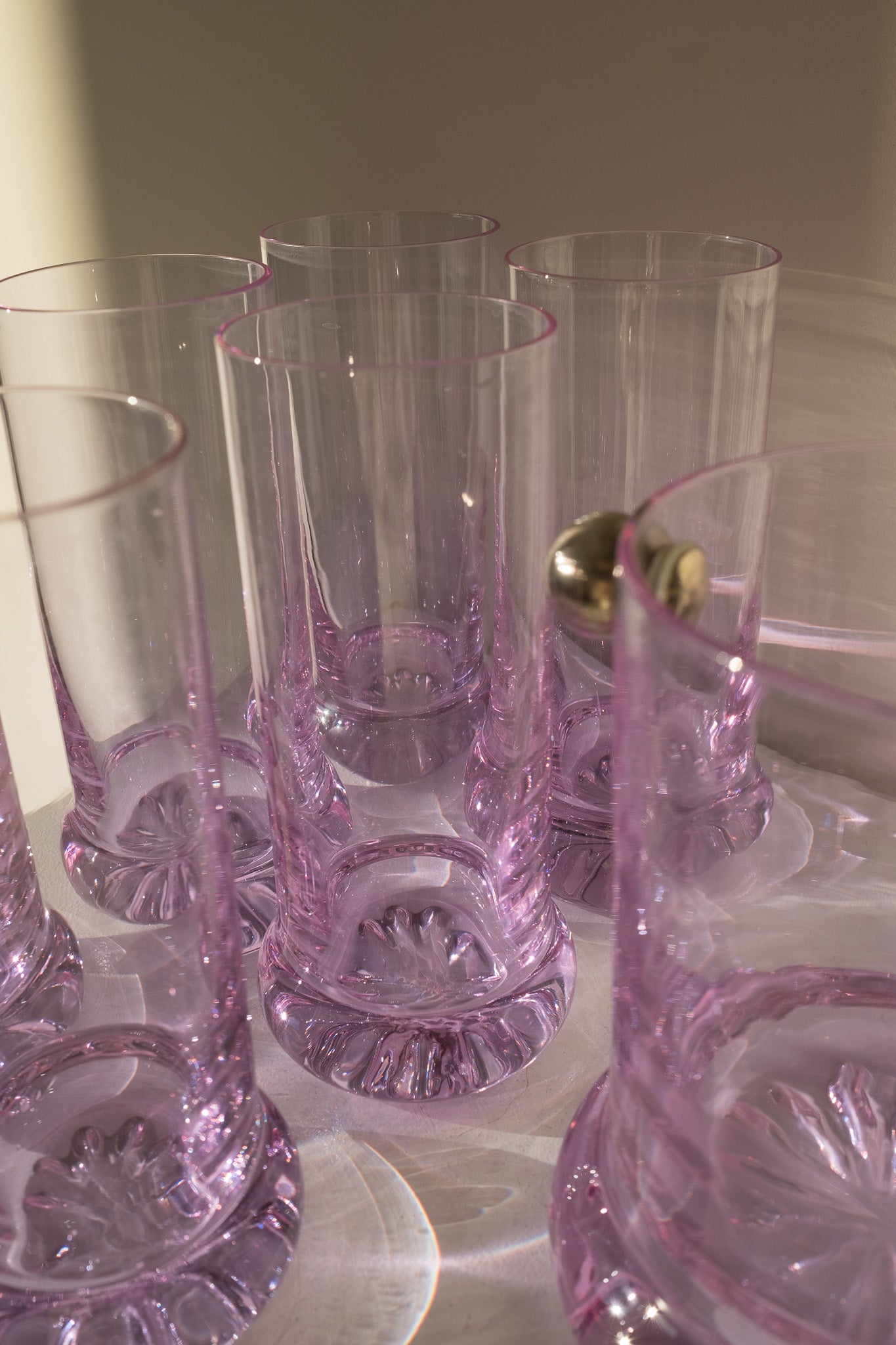 Italian lilac cocktail set