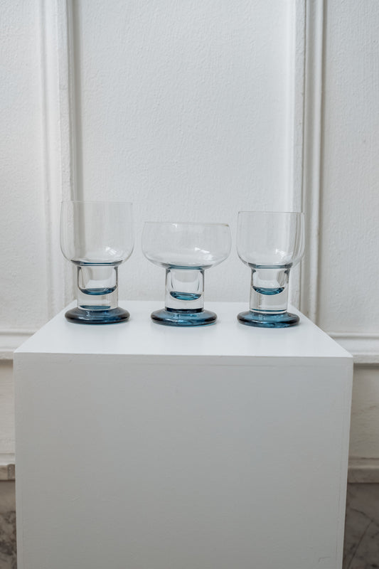 16-piece chunky glass set