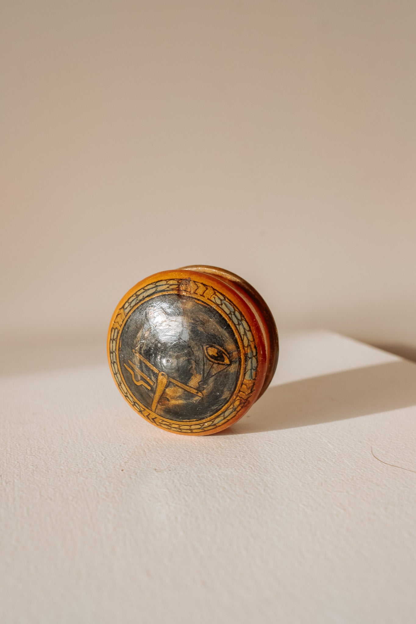 Mini sieradendoosje met sterrenbeeld Weegschaal opdruk