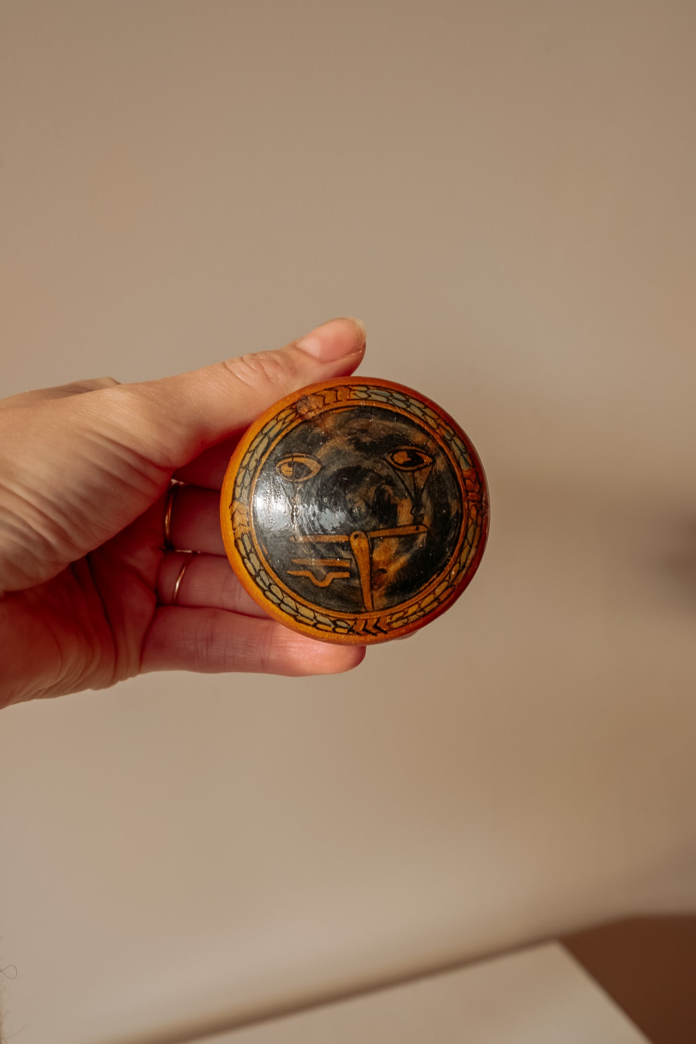 Mini sieradendoosje met sterrenbeeld Weegschaal opdruk