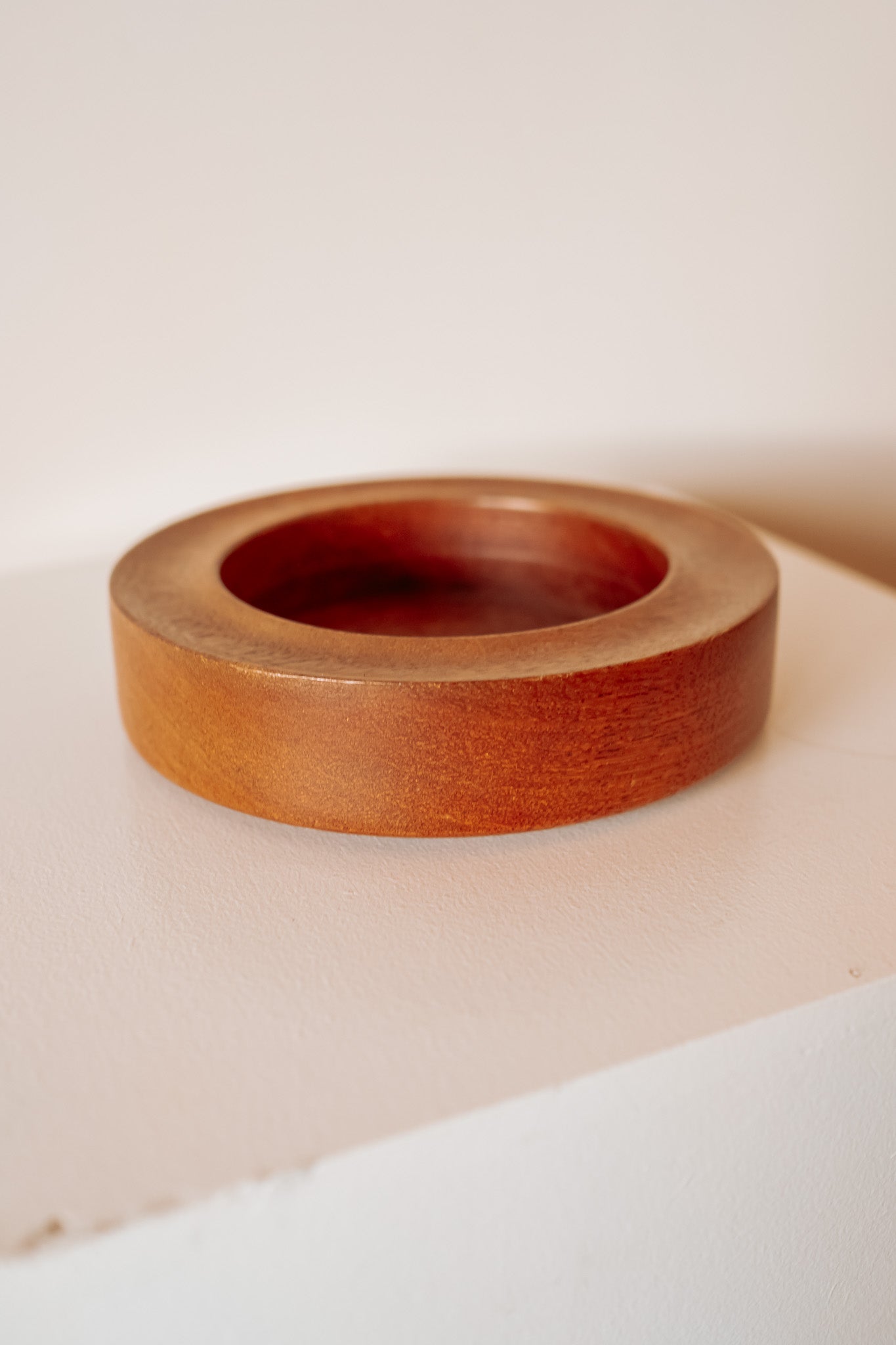 Massief houten catchall schaaltje