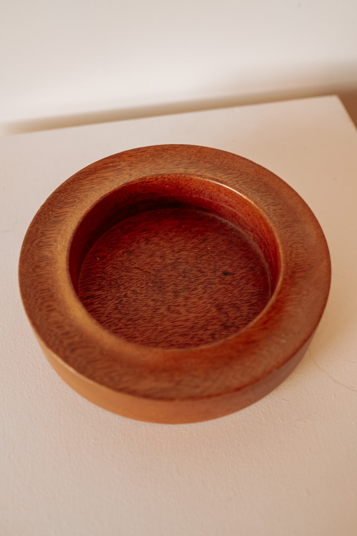 Massief houten catchall schaaltje