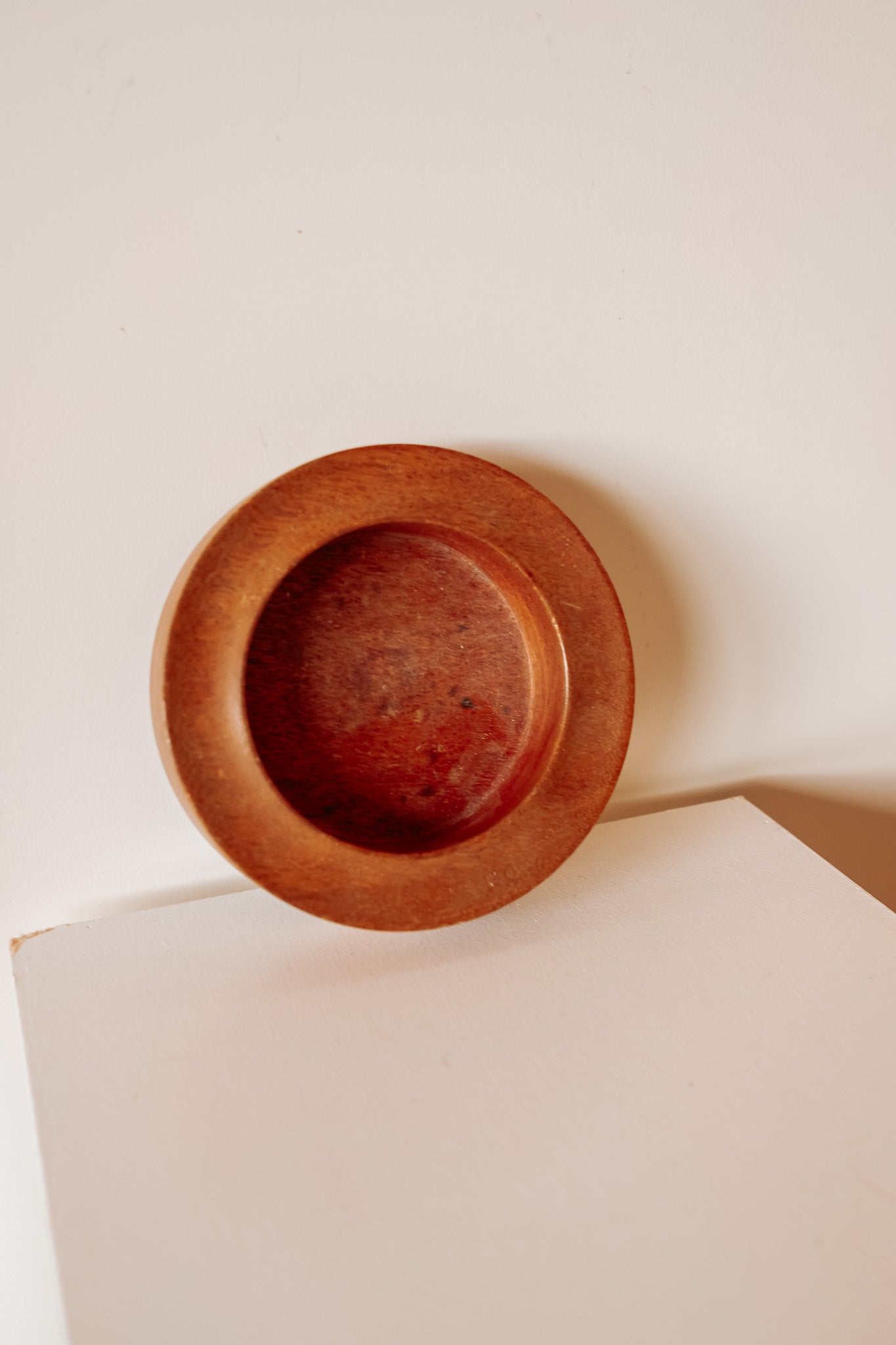 Massief houten catchall schaaltje