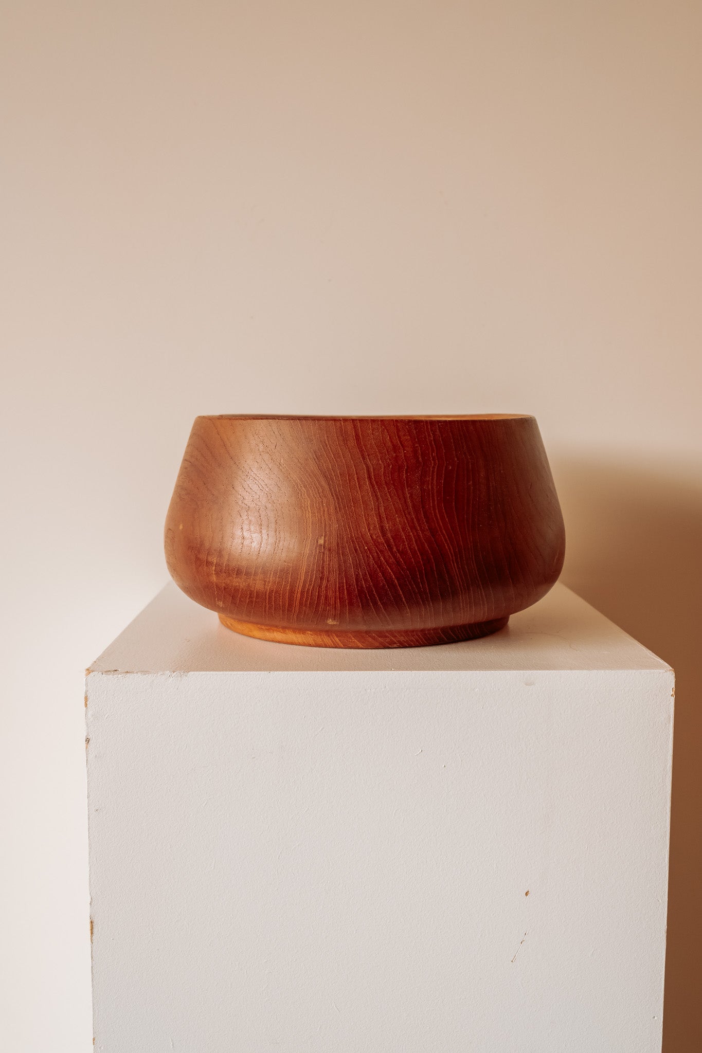 Deense teakhouten salade of fruitschaal, jaren 70